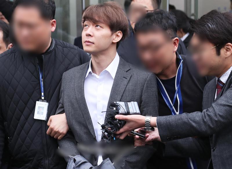 朴有天吸毒遭判10個月有期徒刑，緩刑2年與罰款新台幣3.9萬元。（東方IC）
