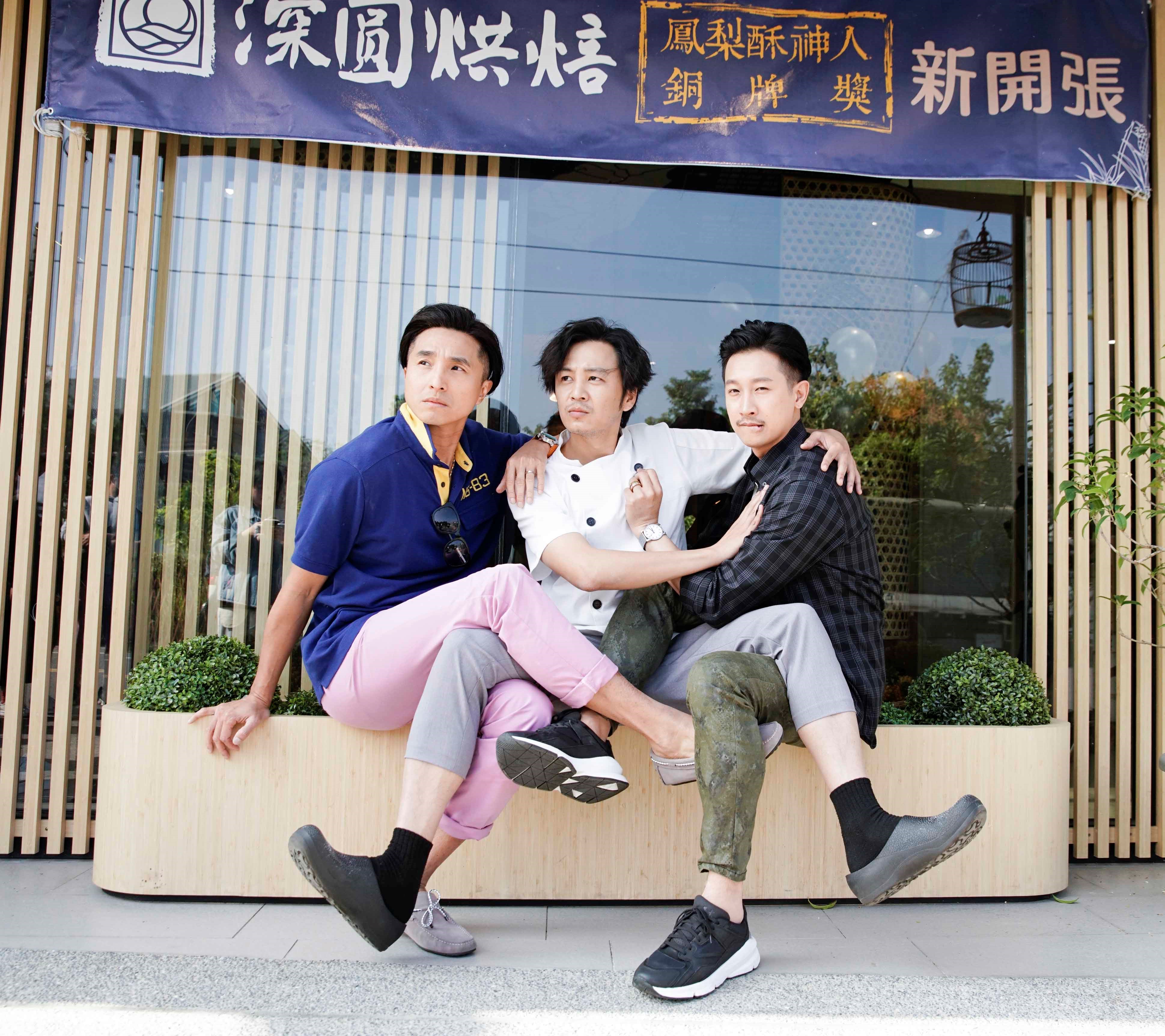 王少偉、張書偉、Darren男偶像為戲沒有形象。（圖／公視提供）