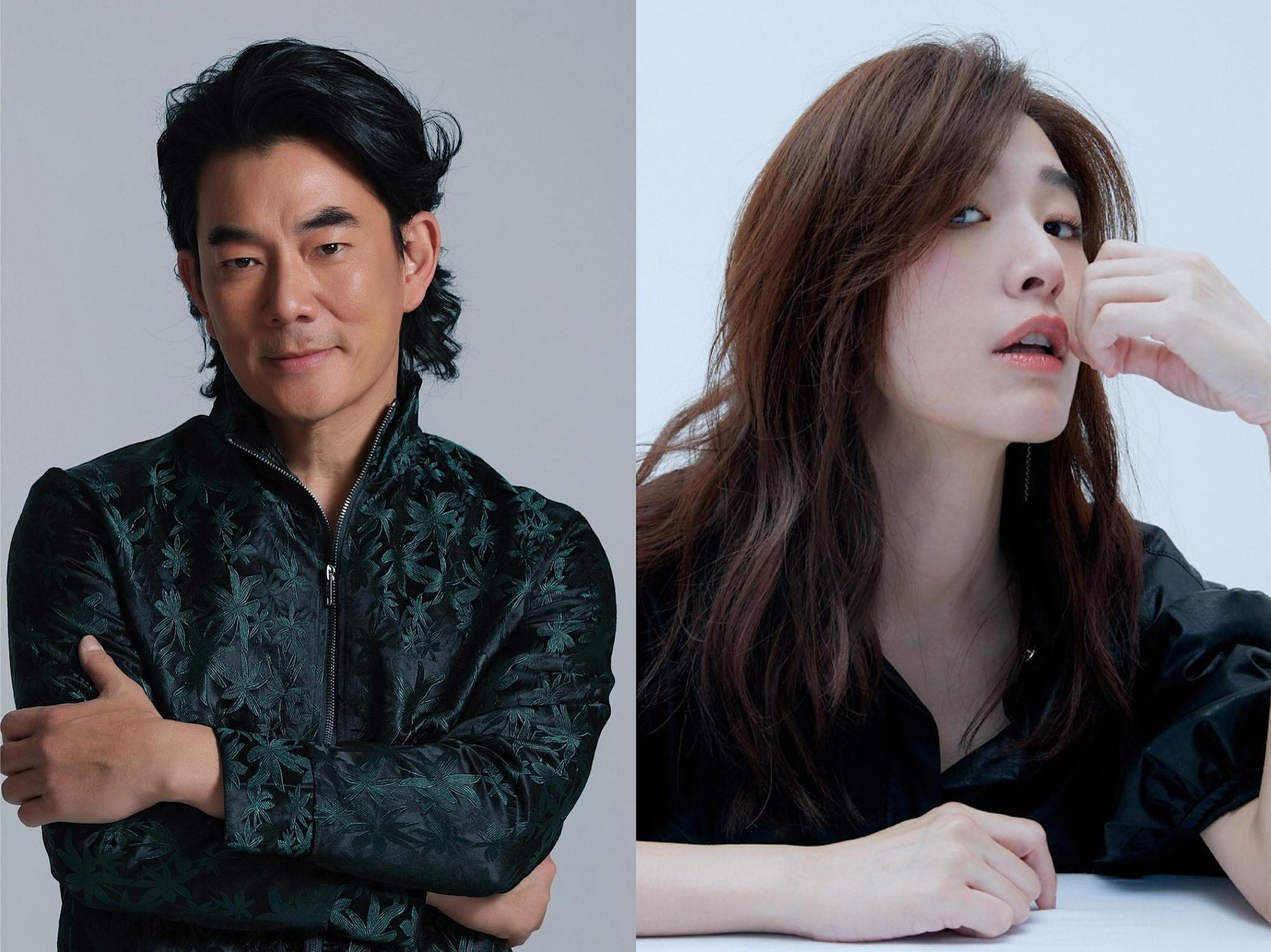 任賢齊（左）、蘇慧倫（右）加入台視《2020超級巨星紅白藝能大賞》演出。（台視提供）