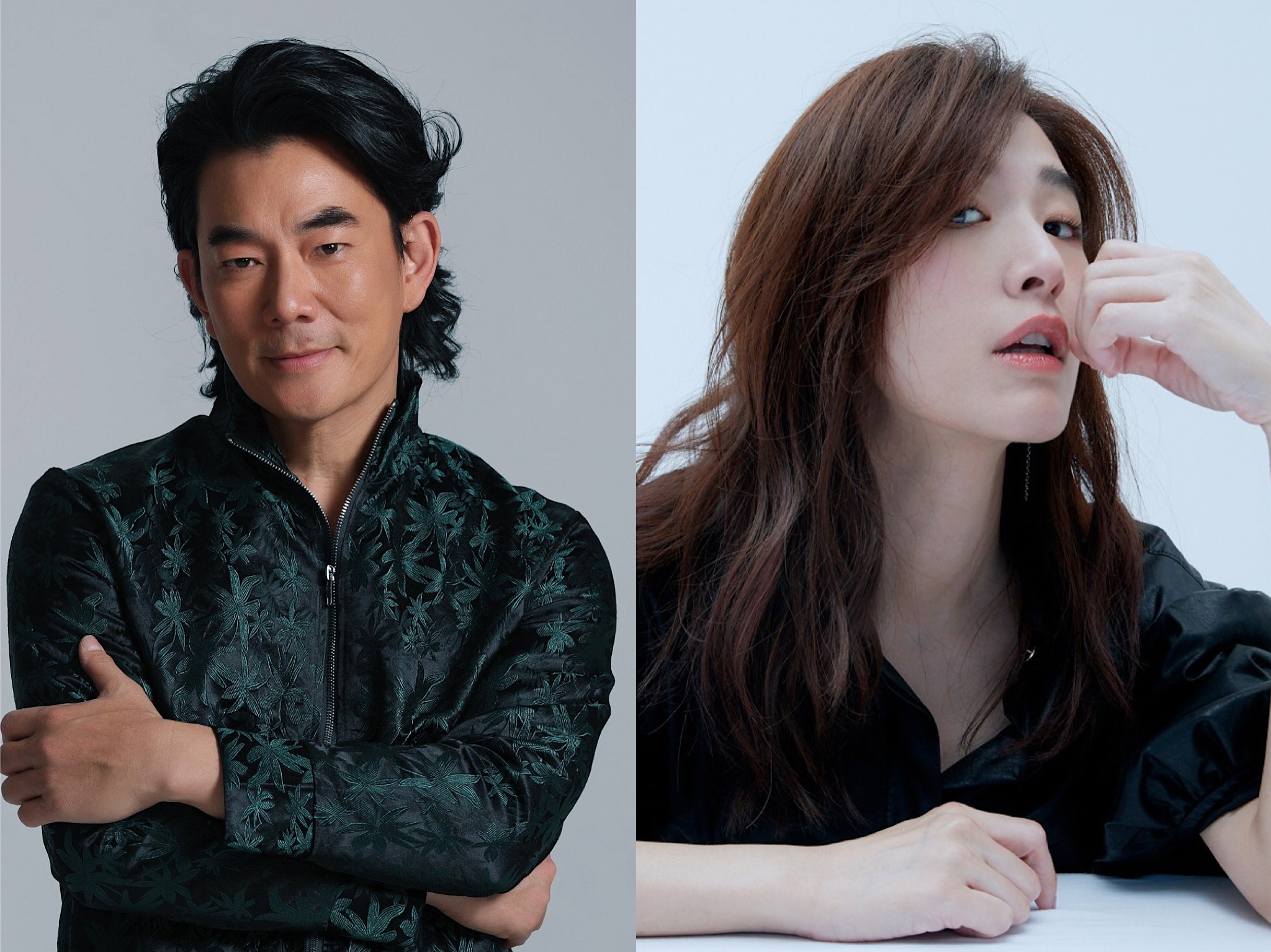 任賢齊（左）、蘇慧倫（右）加入台視《2020超級巨星紅白藝能大賞》演出。（台視提供）