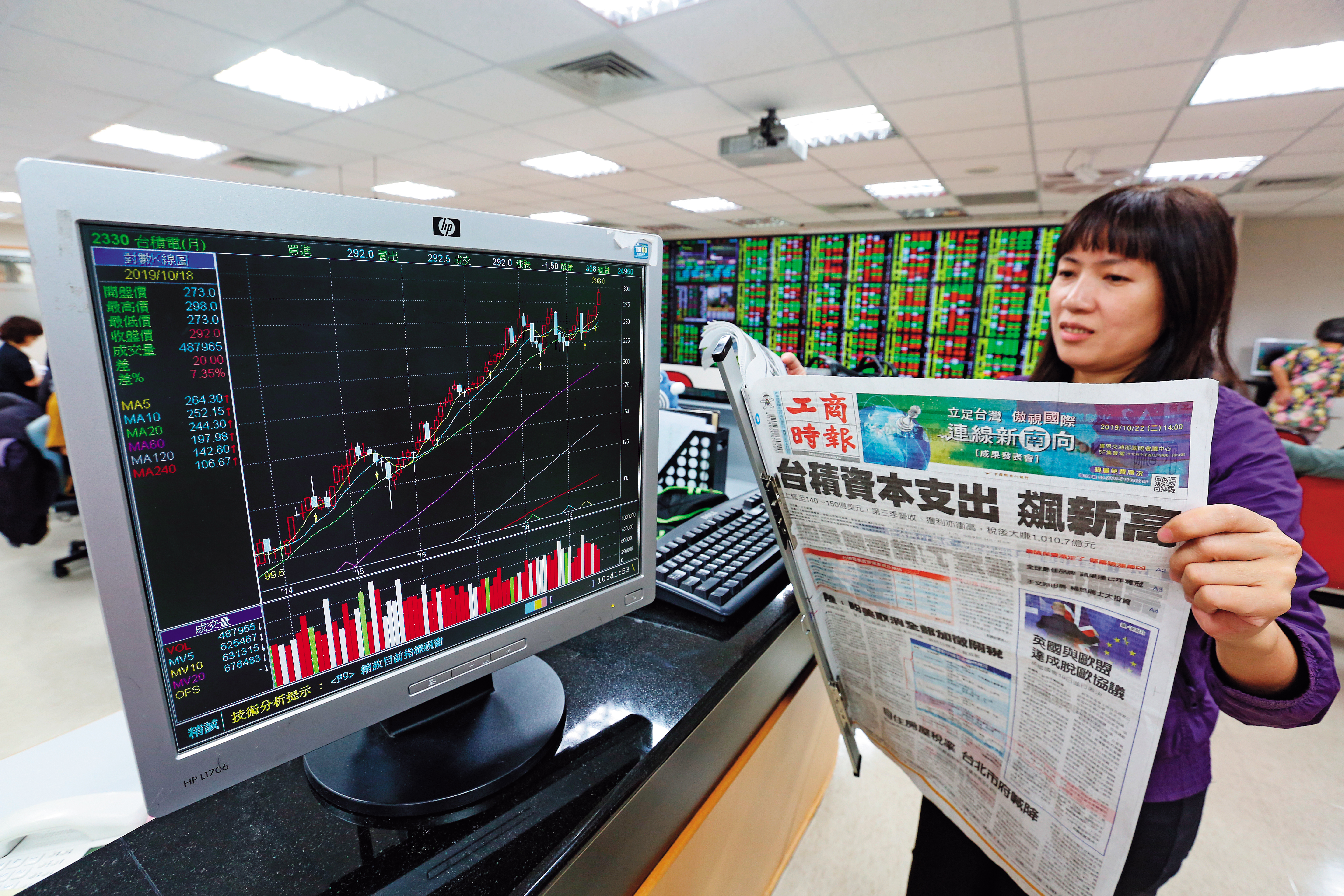 AI浪潮席捲，高速運算需求讓台積電訂單接不完，台股連帶沾光。