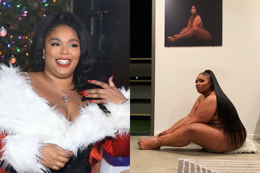 被《時代雜誌》選為2019年度娛樂人士的美國饒舌歌手莉佐日前在推特上霸氣回嗆酸民。（翻攝自Feelin Good As Hell @lizzo推特）