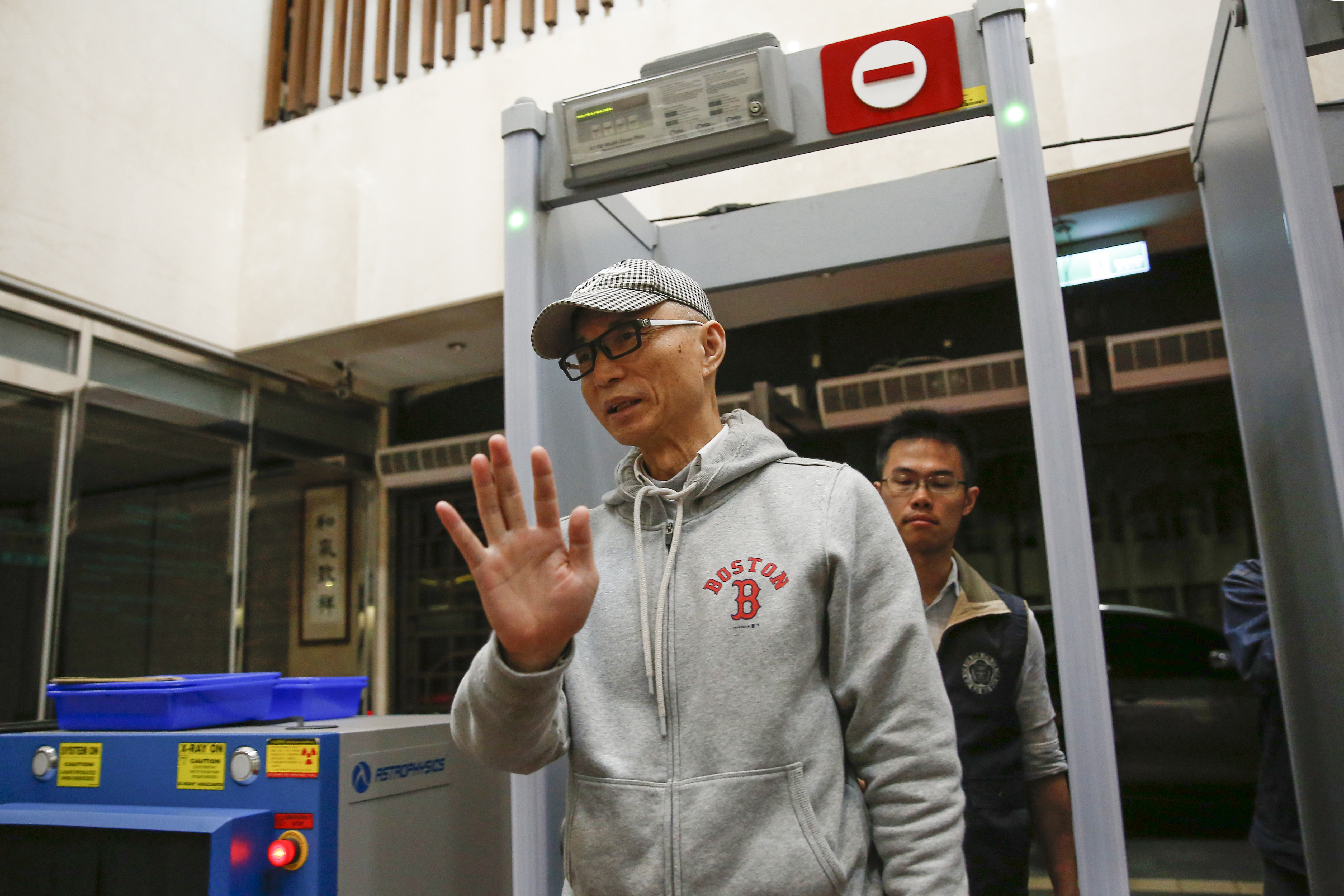 朱國榮今日被約談，晚間將移送檢方複訊。