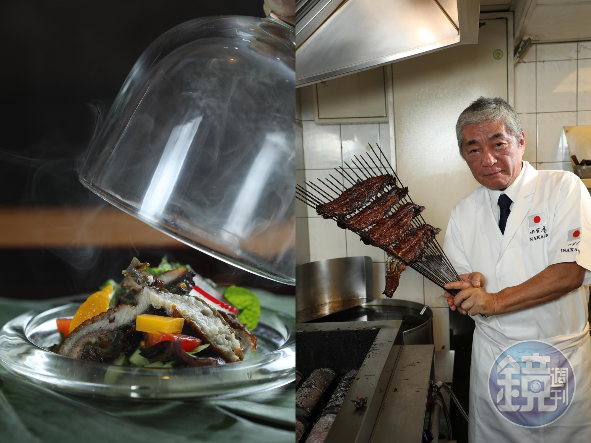 北九州鰻魚名店「田舍庵」第三代會長緒方弘每年都會來台客座2次,這回帶來無國界的創作鰻魚料理。