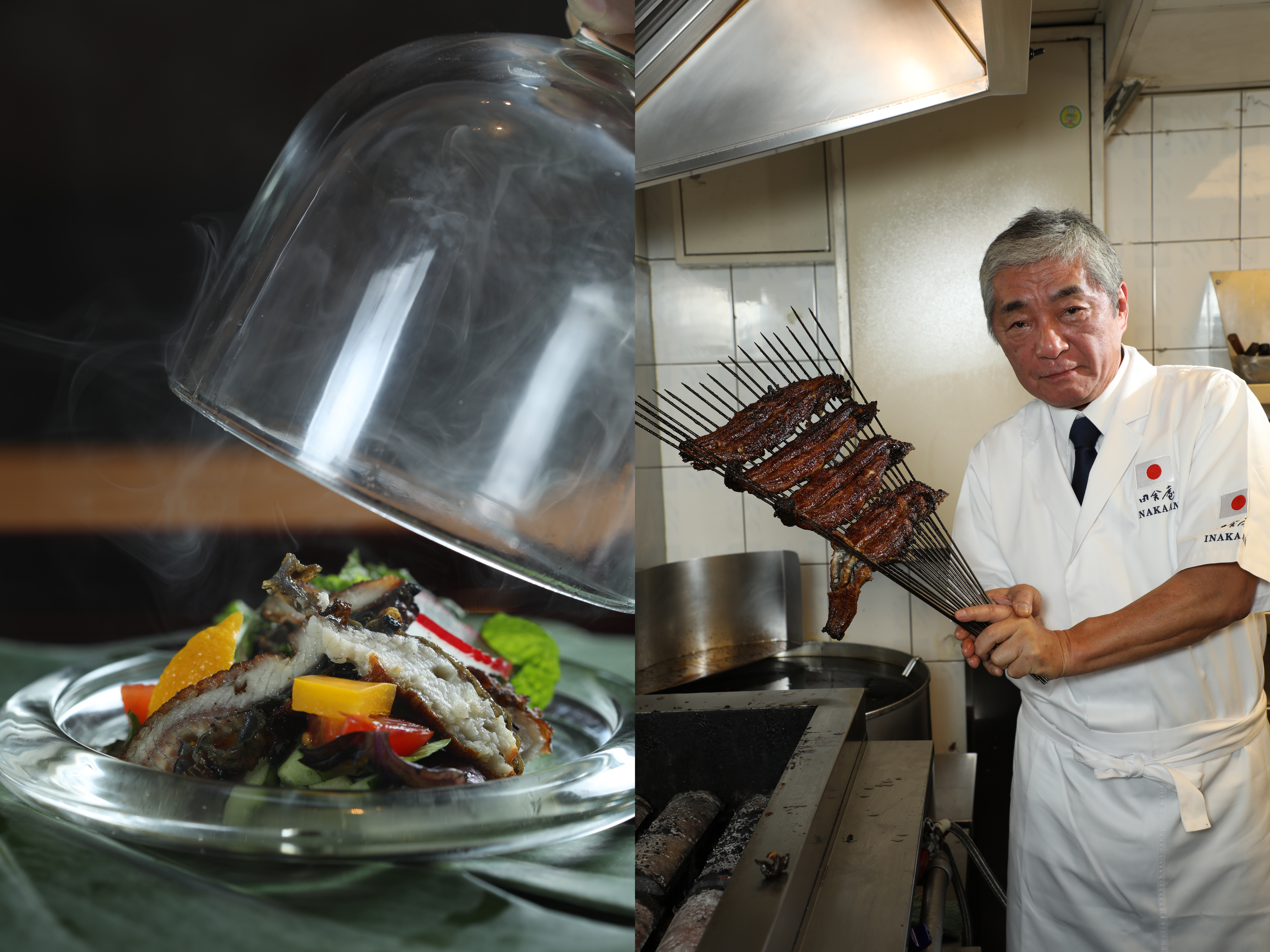 北九州鰻魚名店「田舍庵」第三代會長緒方弘每年都會來台客座2次，這回帶來無國界的創作鰻魚料理。