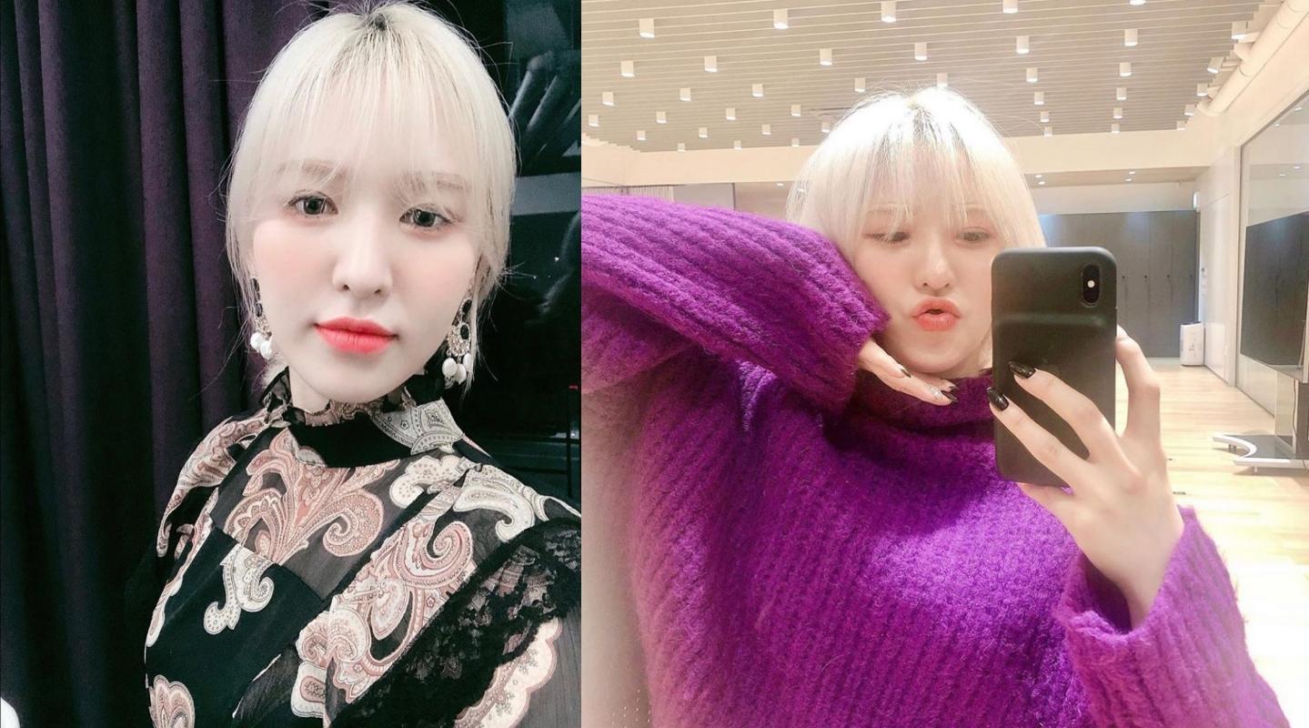 Red Veltvet主唱Wendy彩排時從舞台摔落，臉部與骨盆嚴重受傷。（翻攝Wendy IG）