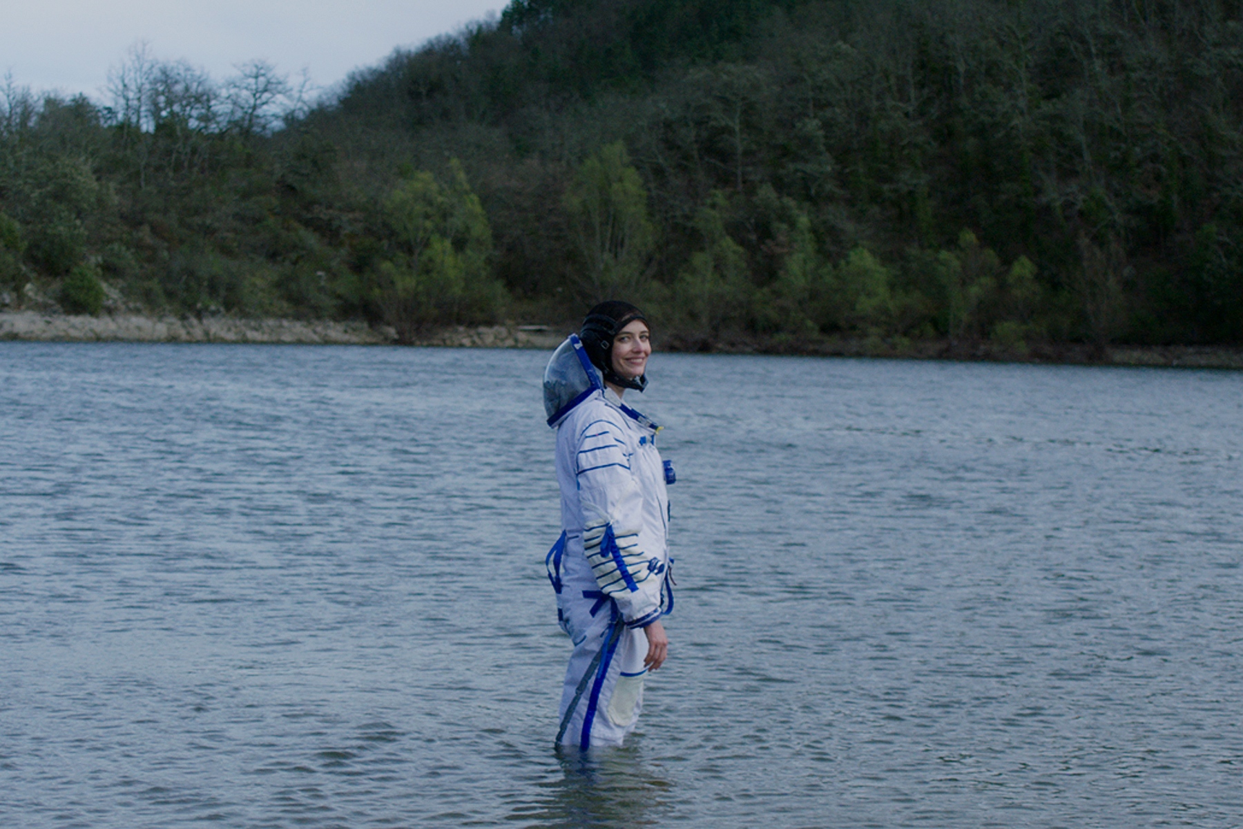 伊娃葛林甩開性感狂野形象，演出夢想登上太空的科學家。（采昌提供）