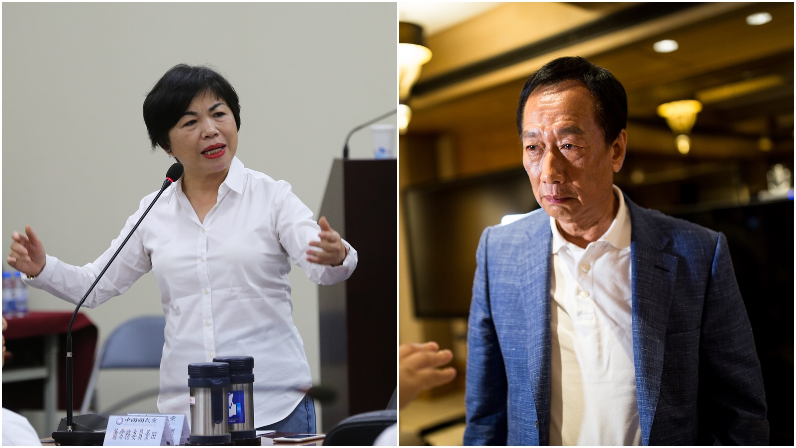 楊瓊瓔在臉書指出郭台銘今晚會幫她站台。