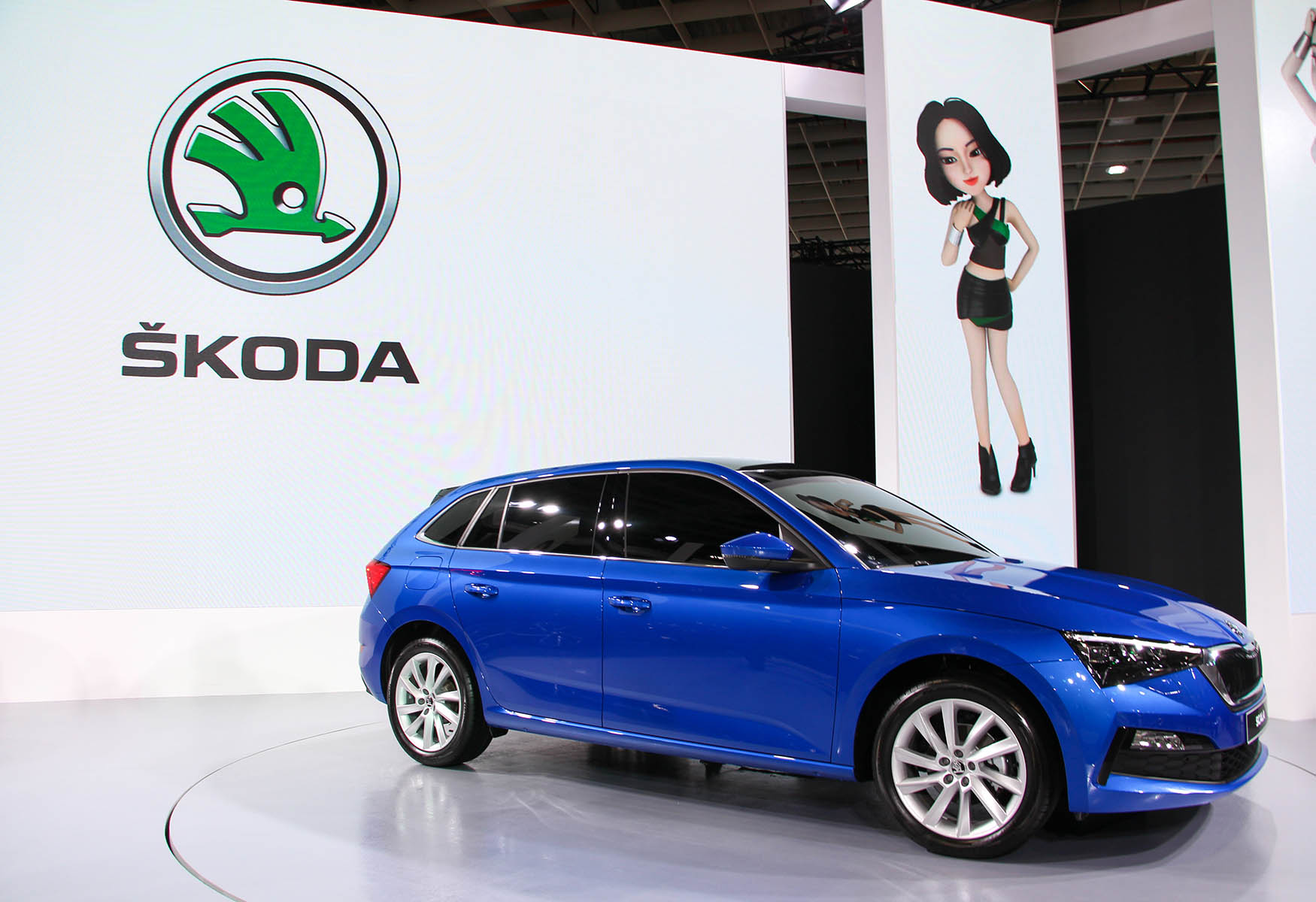 【台北車展】千呼萬喚始出來　Škoda Scala現身車展