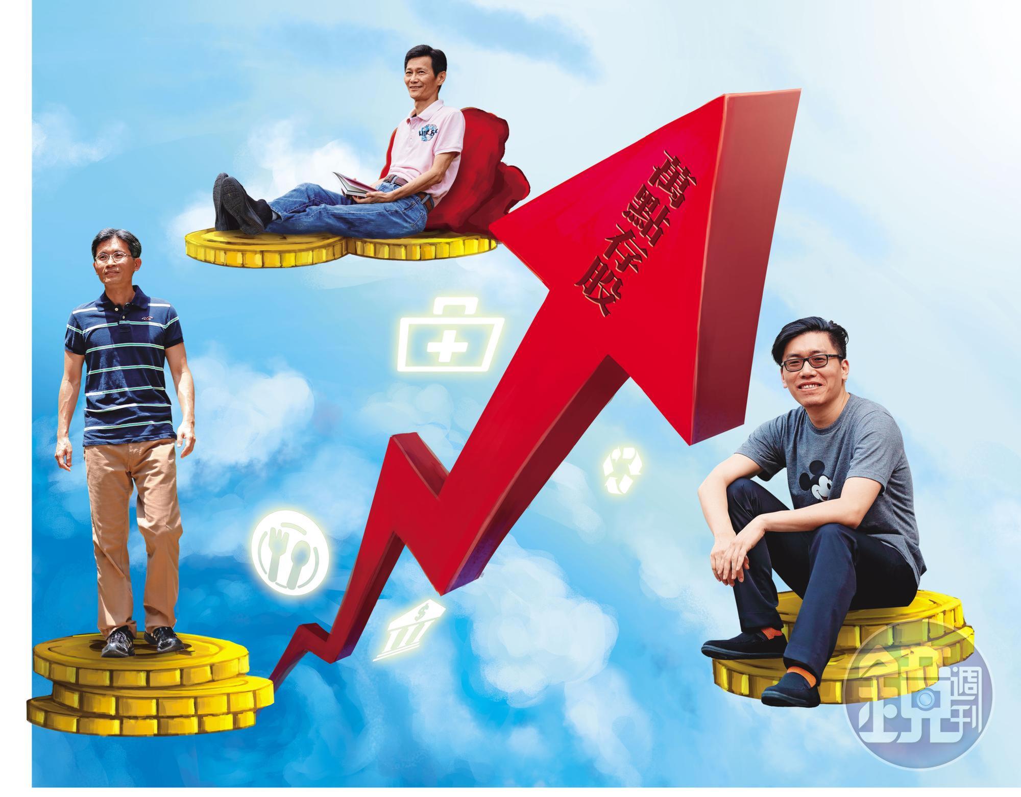 台股頻創新高,許多投資人不敢進場,存股高手卻逢跌就加碼,穩領百萬股息。
