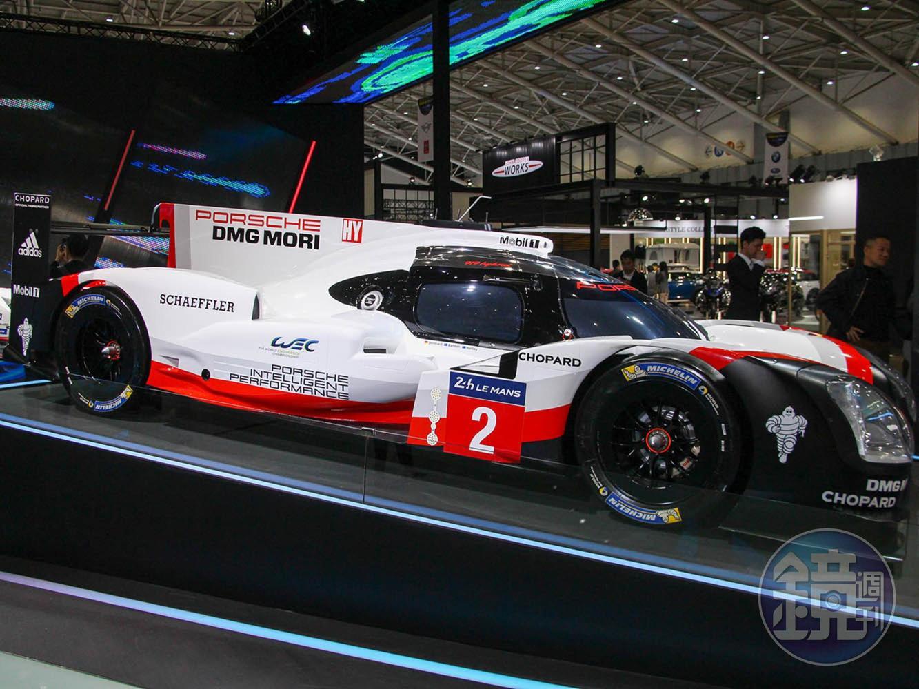 利曼常勝軍919 Hybrid是本次Porsche特別運到台灣展示的車輛。