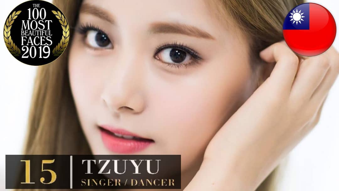 去年拿下全球第二美的「TWICE」台灣籍成員周子瑜，今年暴跌至第15名。（翻攝自tccandler2019 IG）