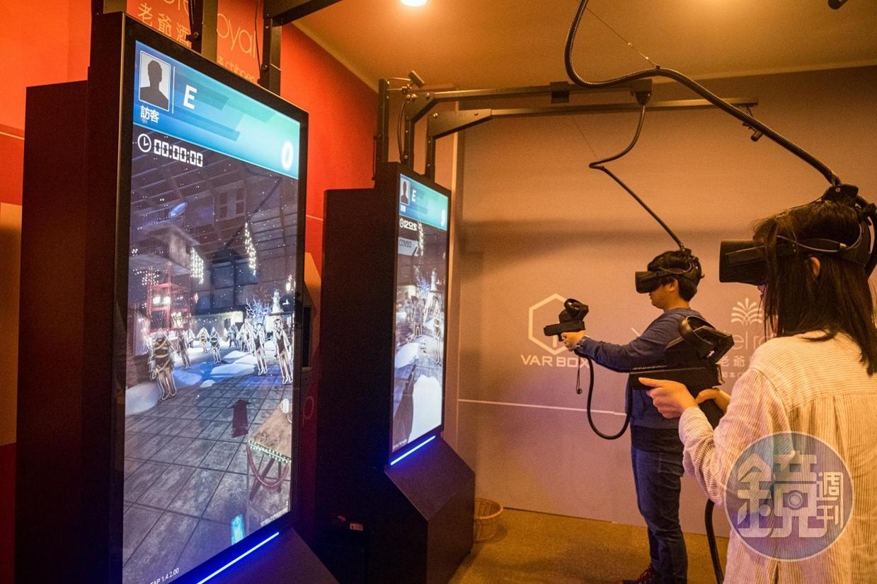 戴上VR眼鏡，就可以進入不同的世界。