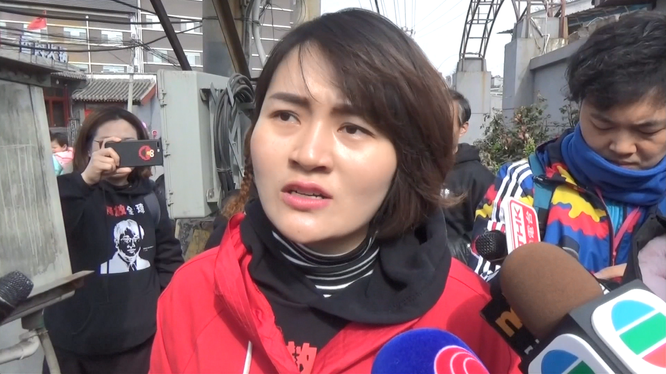 李文足為了丈夫王全璋鍥而不捨四處奔走。（公視大展提供）