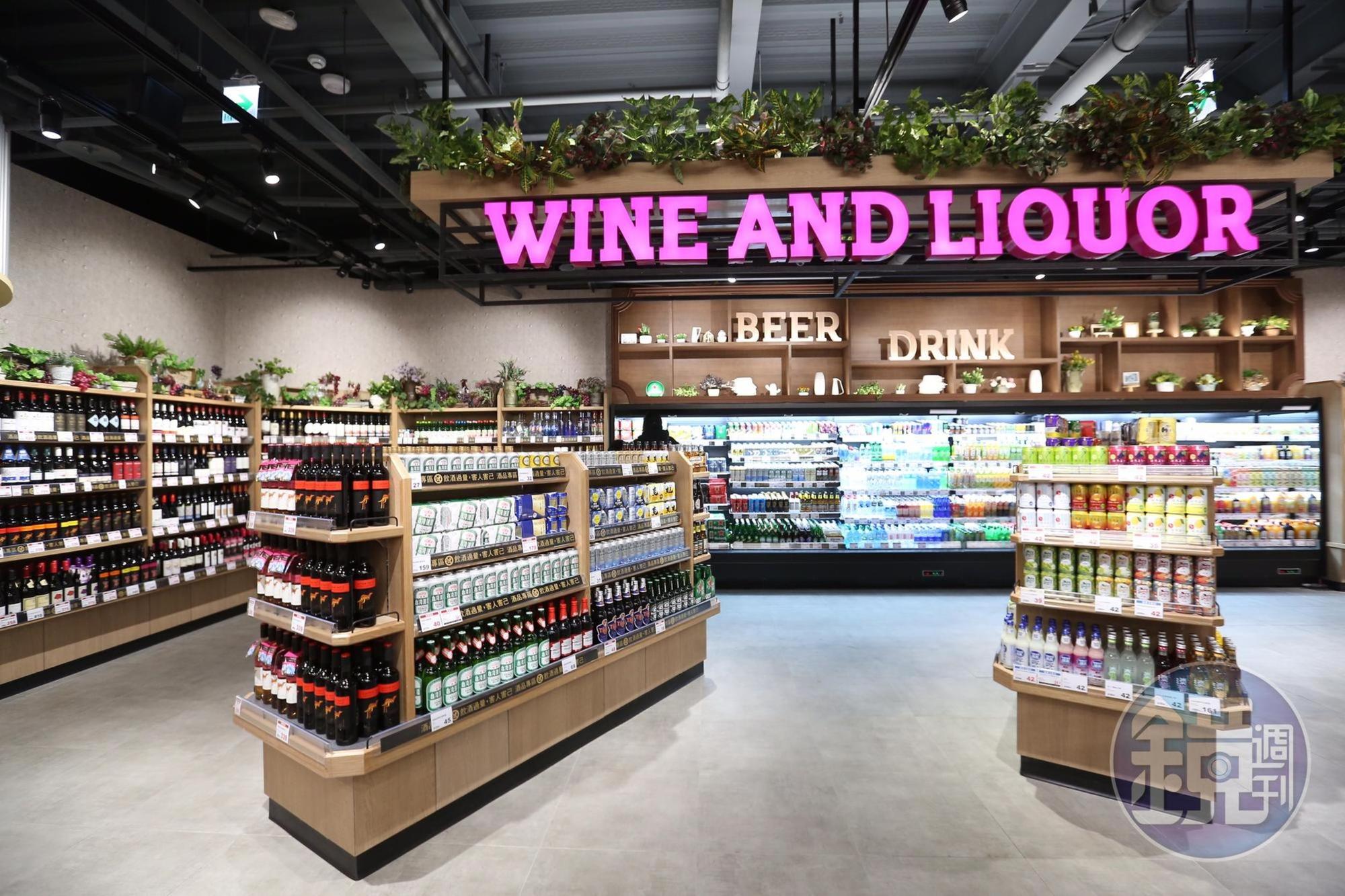 全聯近期推出美式風格新店型,與美式賣場Costco互別苗頭。
