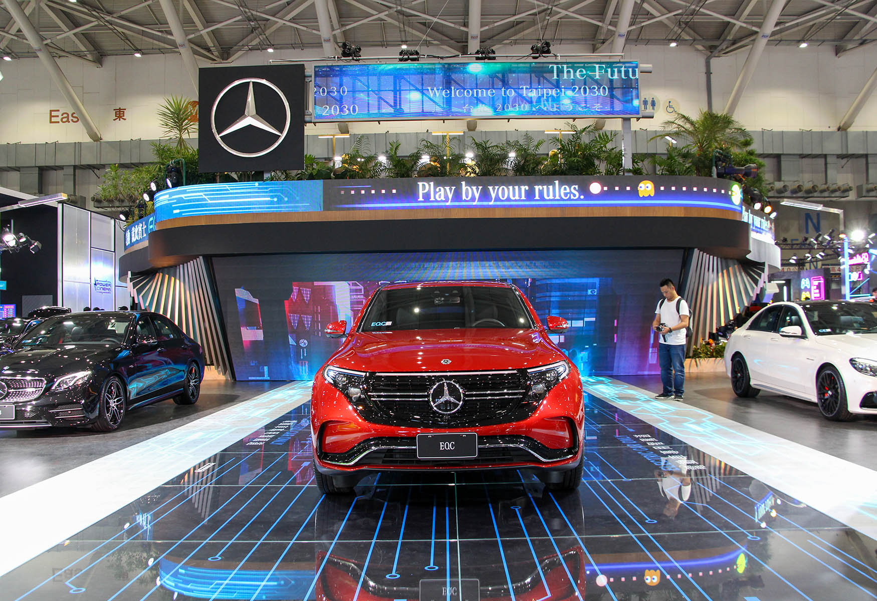 【台北車展】純電未來首部曲　Mercedes-Benz EQC打頭陣