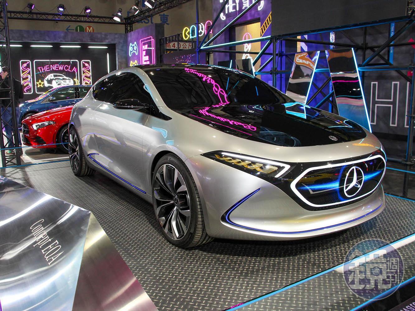  Concept EQA所代表的可能是繼EQC後下一台EQ品牌的量產車款。