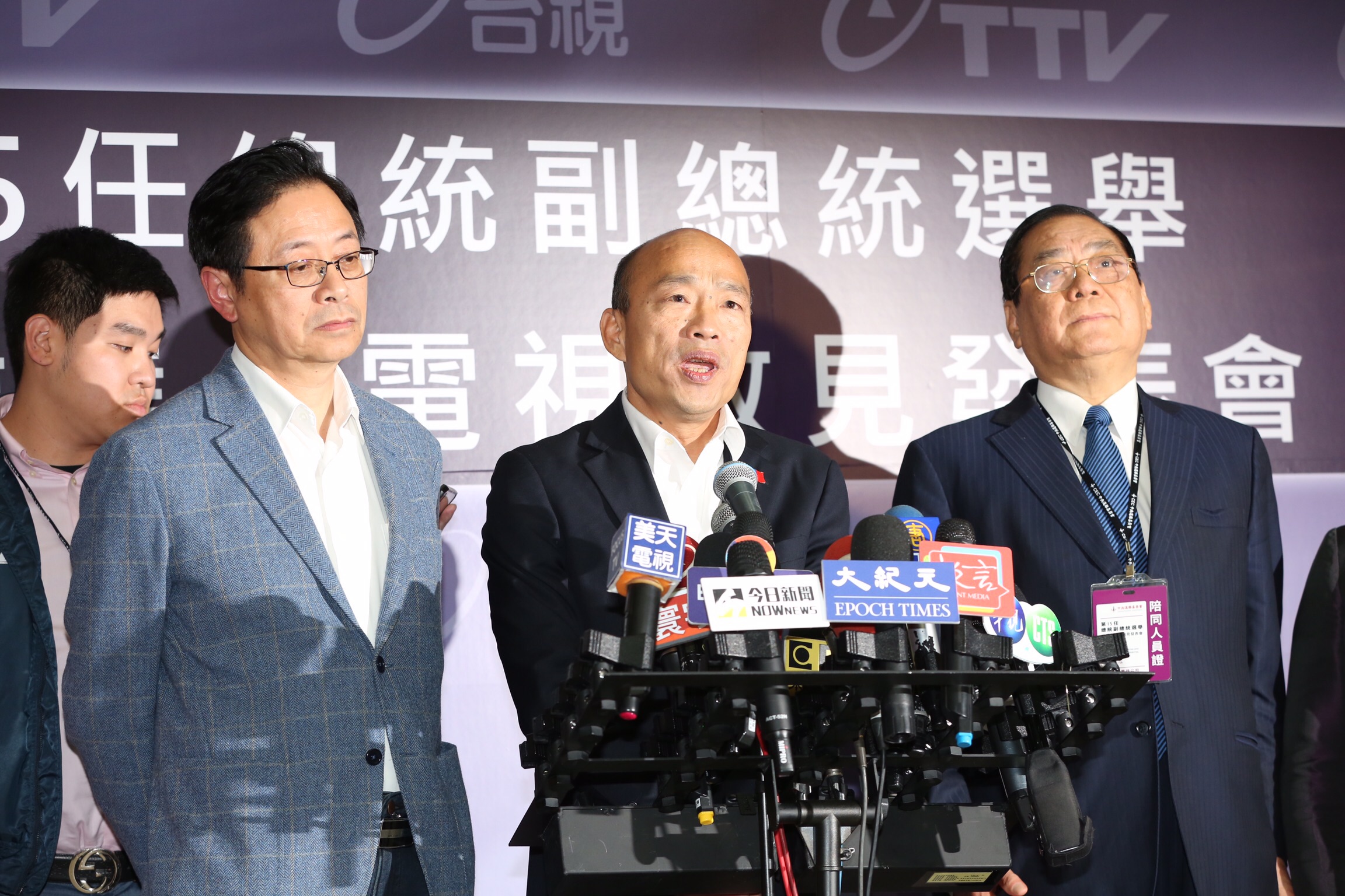 韓國瑜第三場仍維持一貫風格狂噴金句。