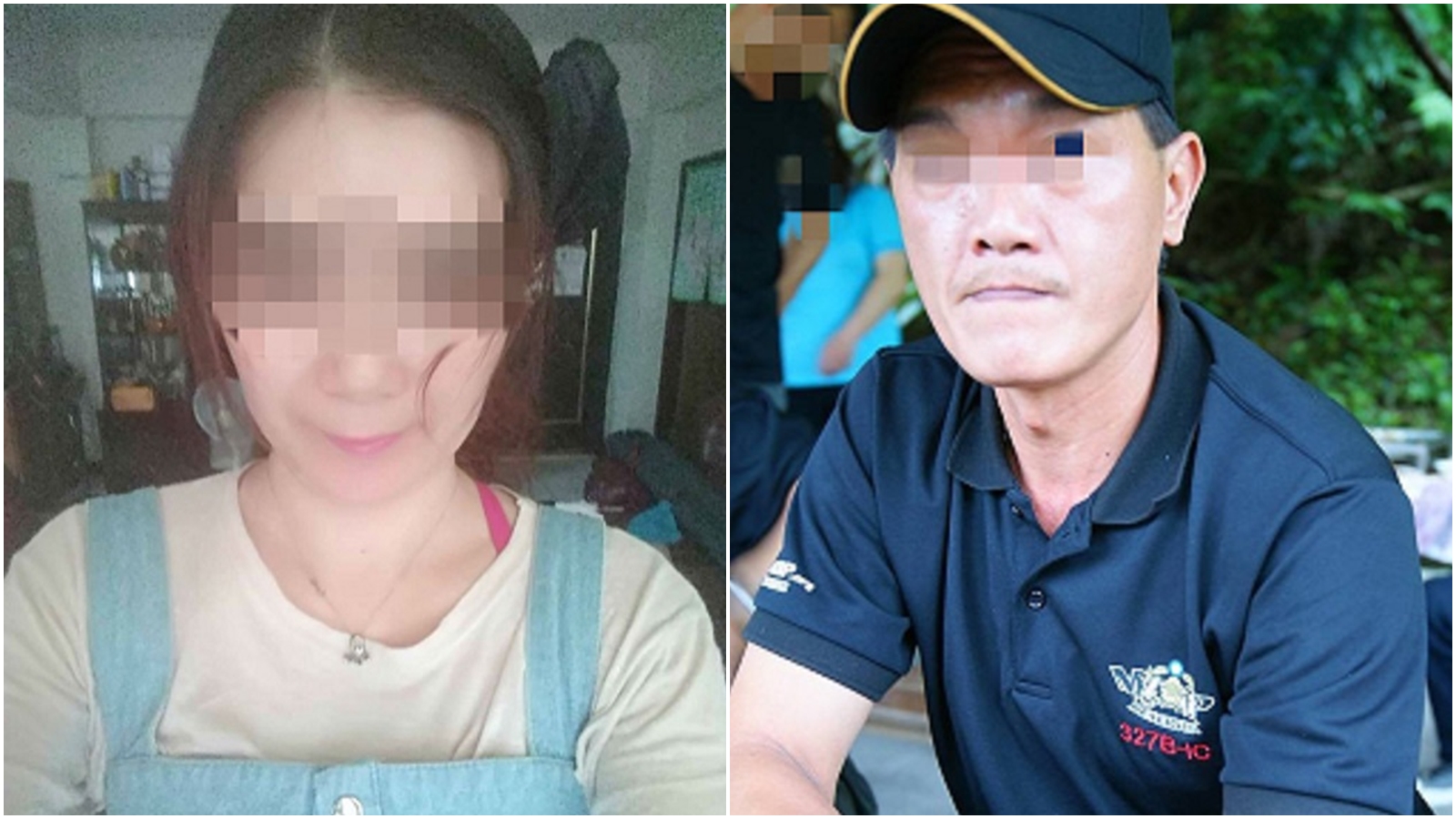 王女長相清秀，疑與吳男不倫戀，遭到對方殺害。（合成圖，翻攝臉書、讀者提供）