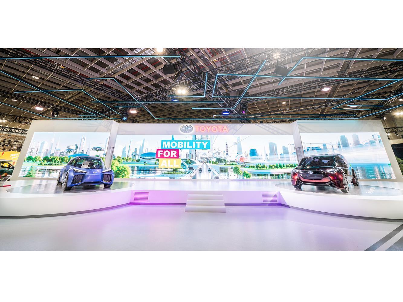 TOYOTA以「MOBILITY FOR ALL」為主題,讓國內消費者近距離感受品牌未來的移動生活。