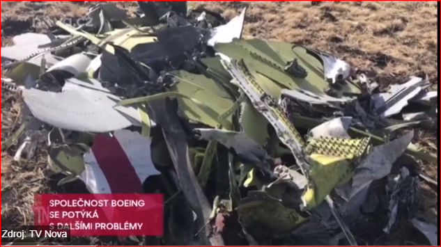 失事的獅航殘骸（圖片來源：Wikipedia）