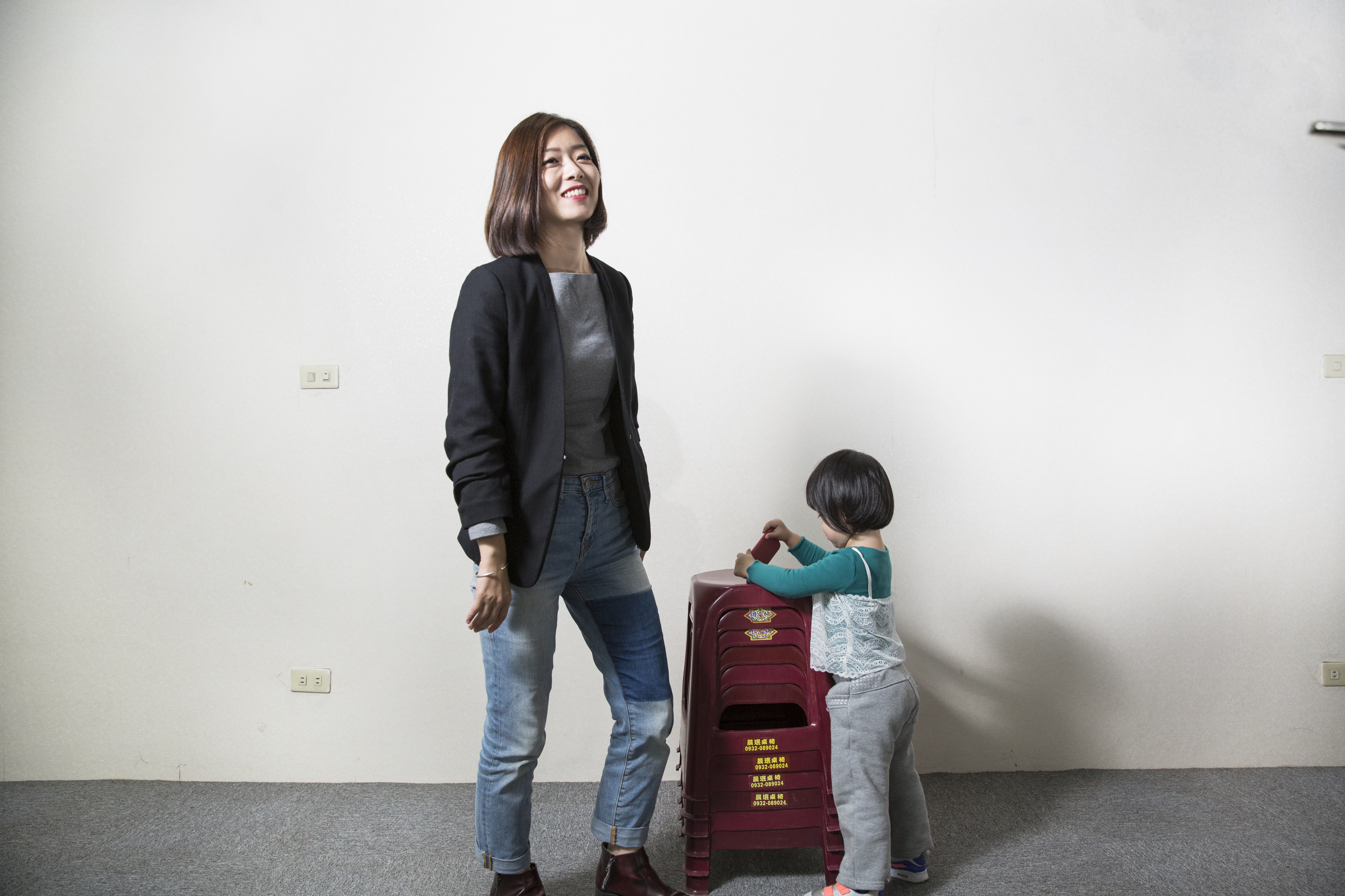 高鈺婷認為參選並非犧牲，而是為孩子的未來暫時做出取捨。