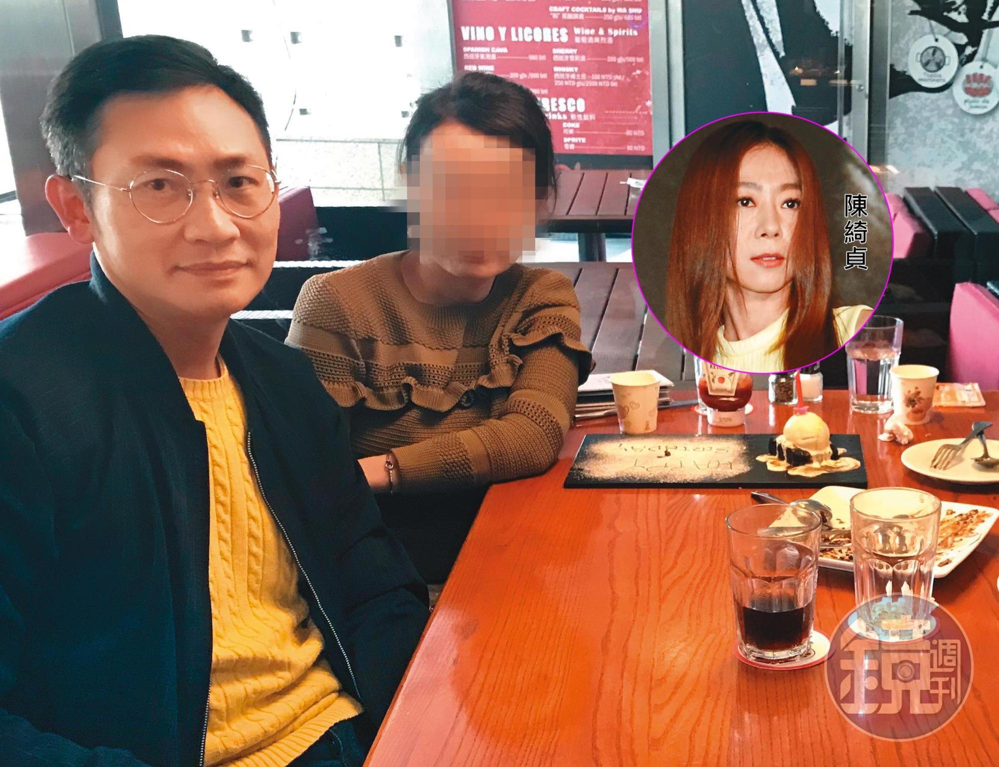 跟老公（左）結婚19年、認識31年，林太太（右）察覺他可能外遇的這一年來，常遭「冷暴力」無情對待。（讀者提供）
