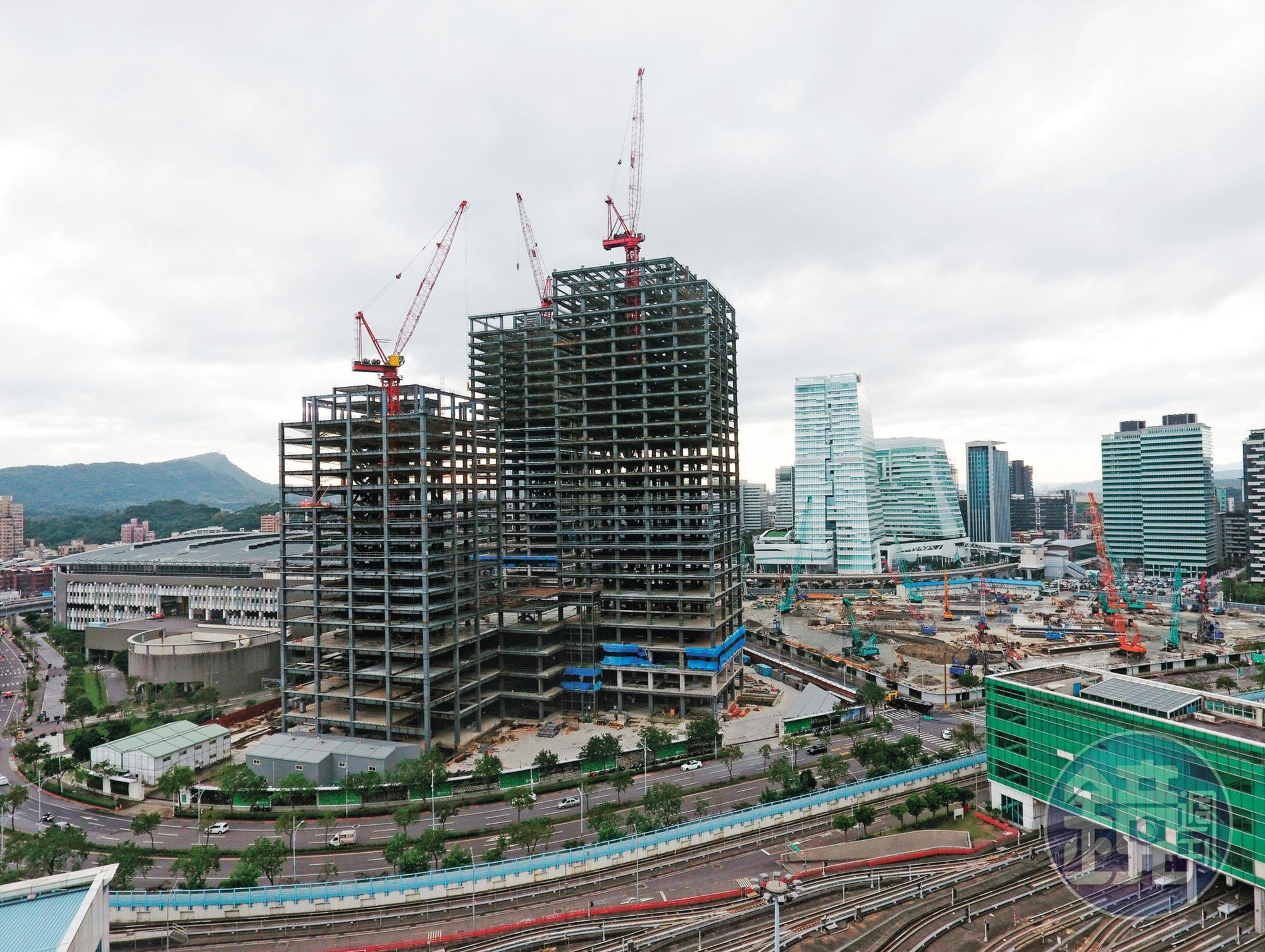 位於南港展覽館旁的台肥C2開發案,預計興建2棟觀光旅館、1棟商辦大樓,被視為台肥未來金雞母。