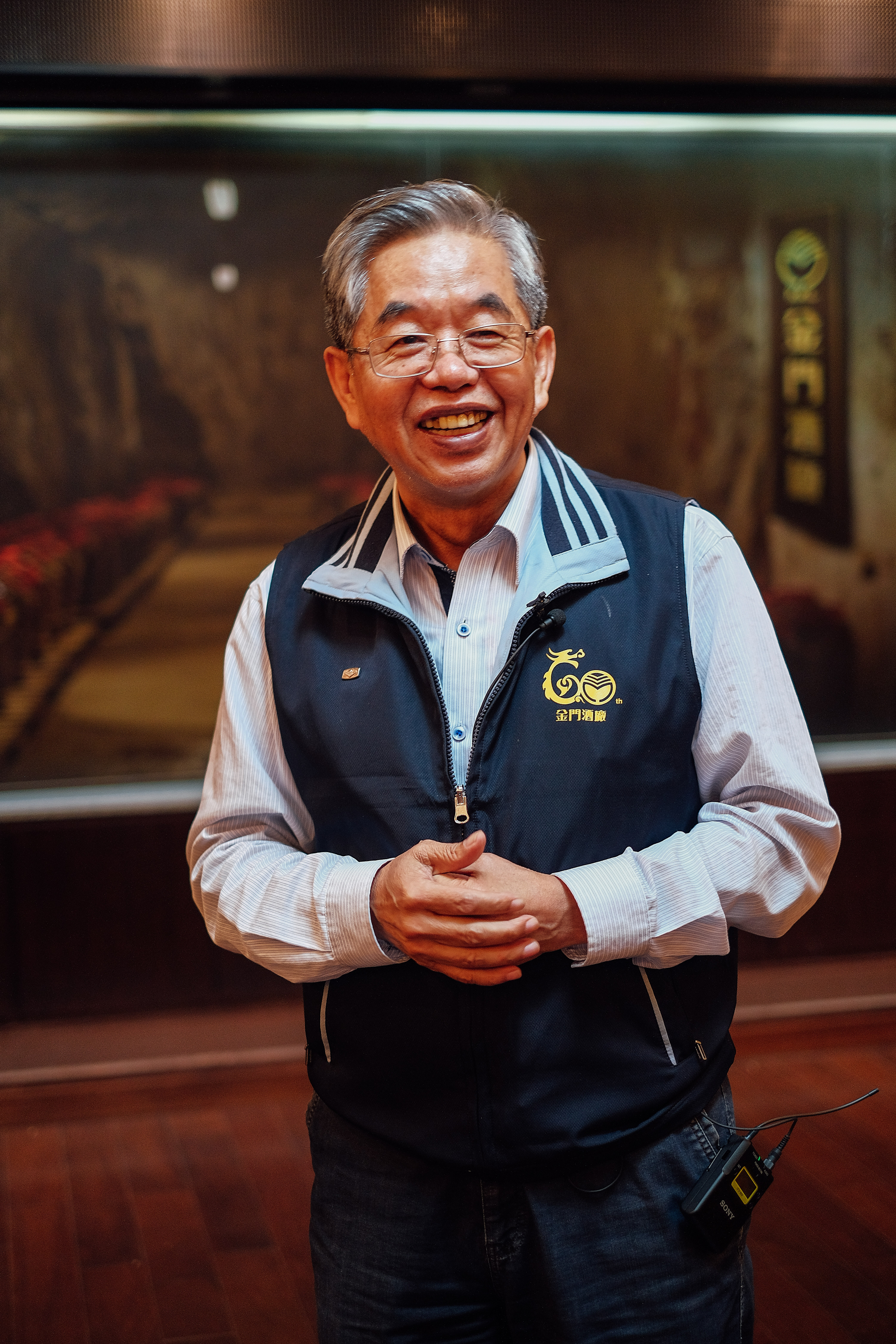 金門酒廠董事長李增財。
