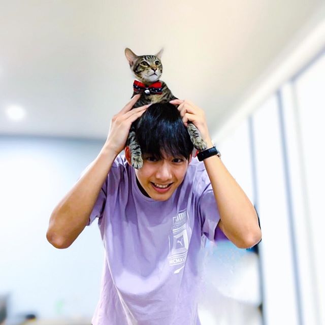 身為貓奴,吳念軒演虎爺時,從自己養的貓身上得到靈感。(翻攝自吳念軒IG)