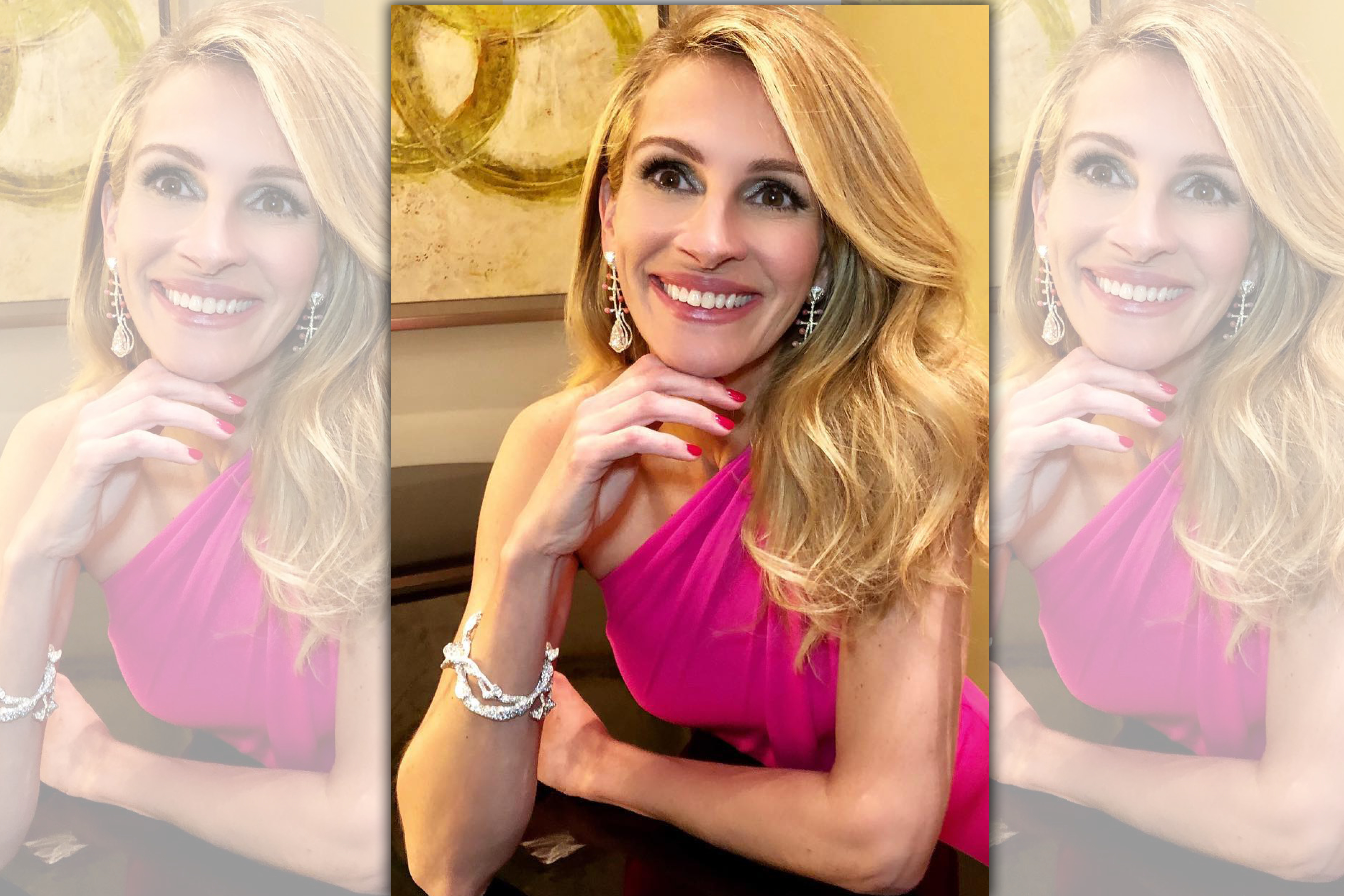 茱莉亞羅勃茲當年也是介入他人婚姻的小三，儘管貴為影后，她逼迫大老婆離婚的手段卻是超囂張。（翻攝茱莉亞羅勃茲IG）