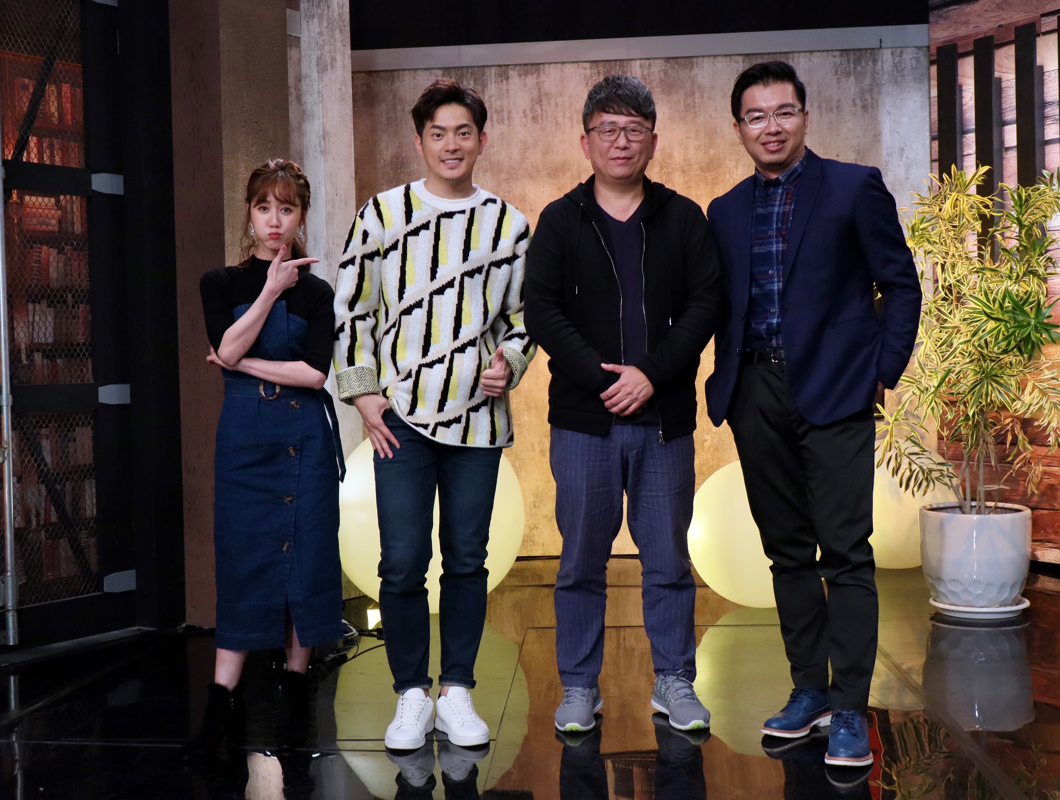 宥勝、紀錄片導演楊力州上節目聊南極體驗。（圖／E!Studio藝鏡到底提供）