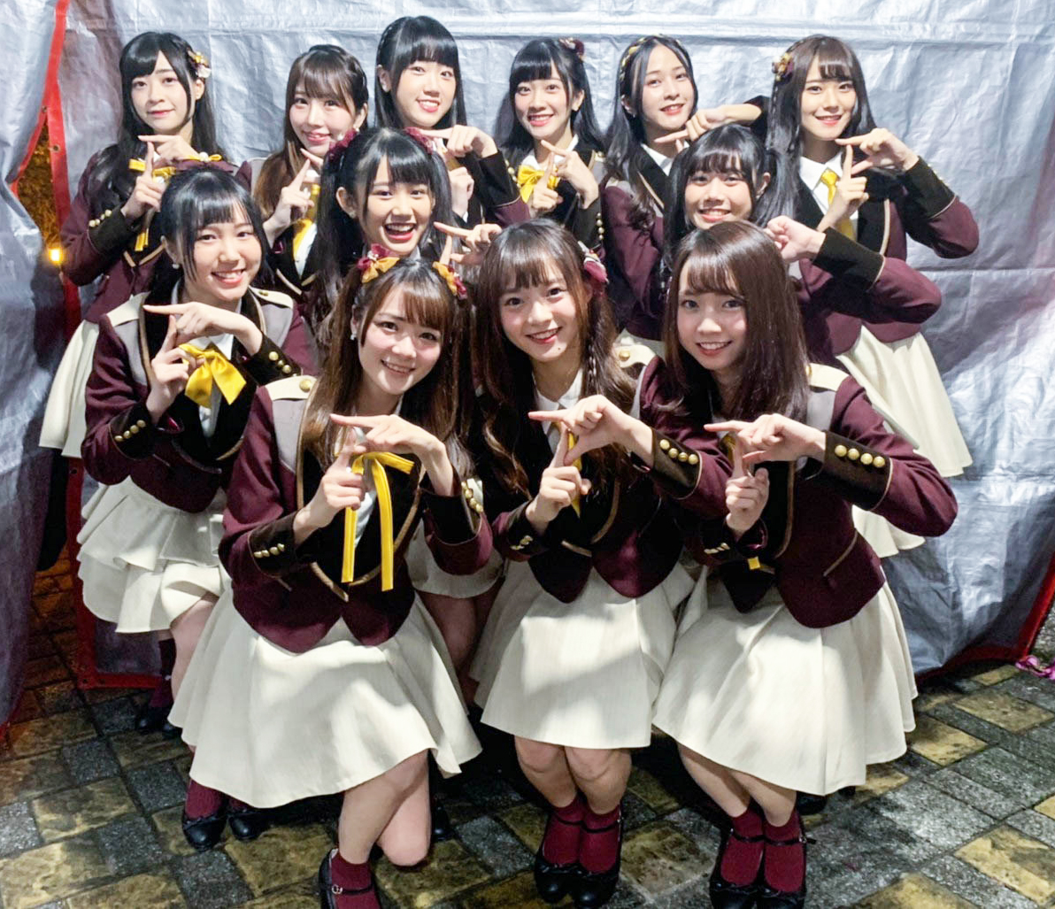 AKB48 Team TP跨年處女秀，團員們個個歡欣莫名。（好言娛樂提供）