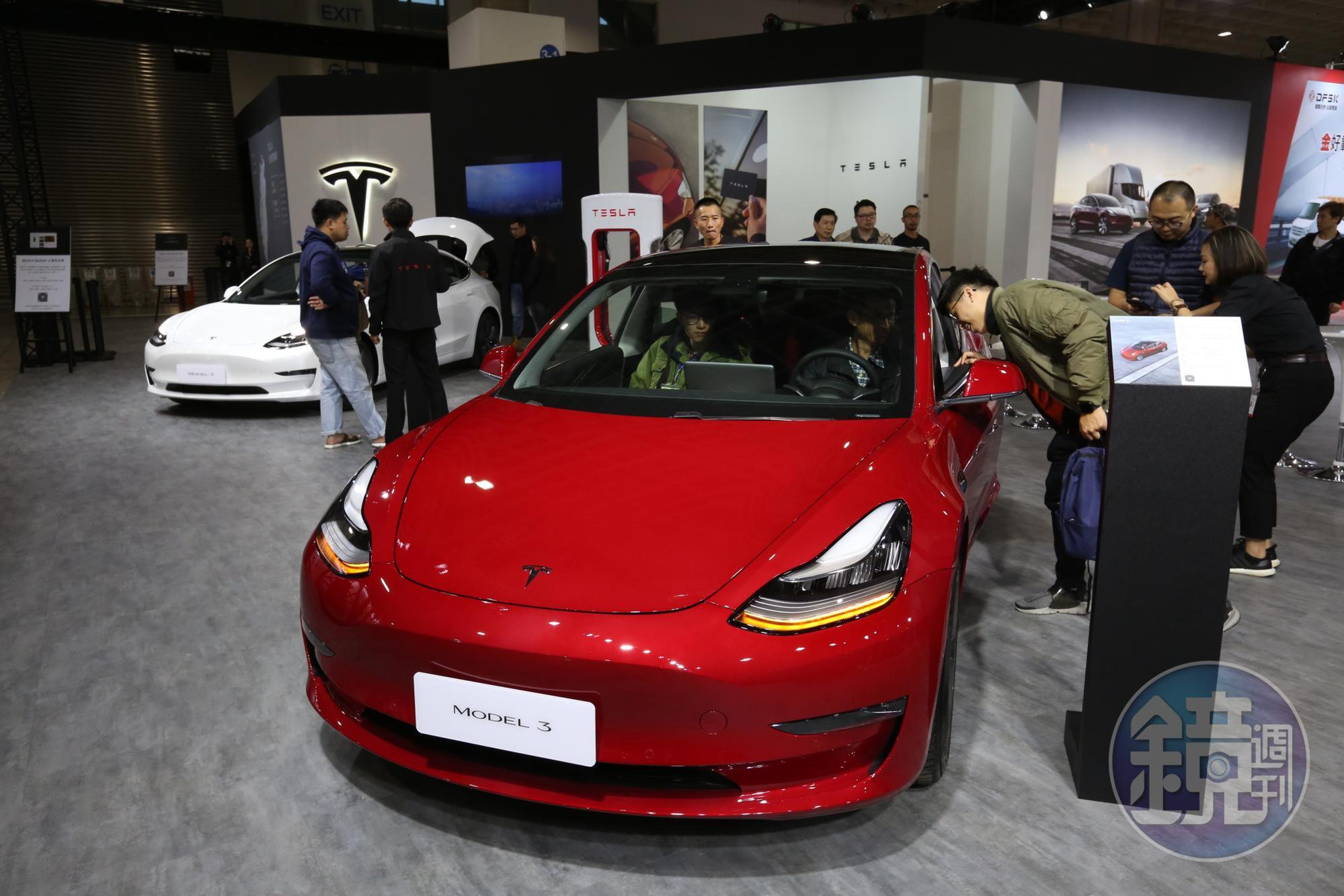 特斯拉Model 3單月銷量破千台。