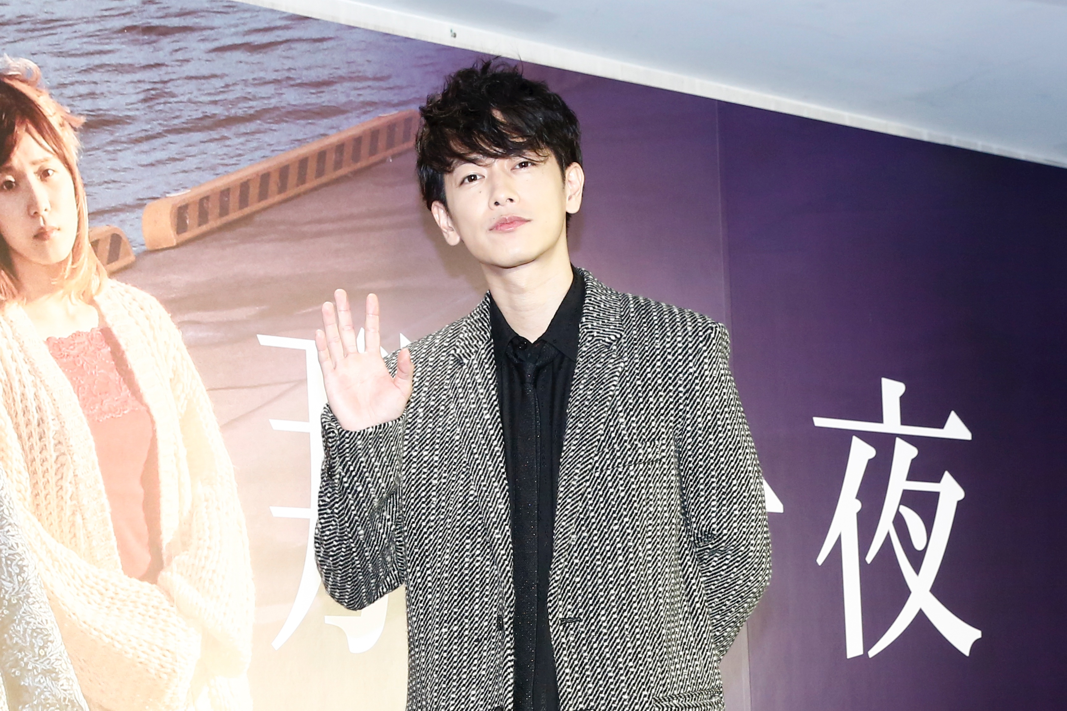 佐藤健來台宣傳電影《那一夜》。