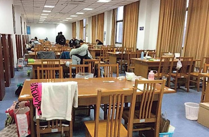 傳出校園爆發多人肺結核病例後，揚州大學學生人人自危。（翻攝自網路）