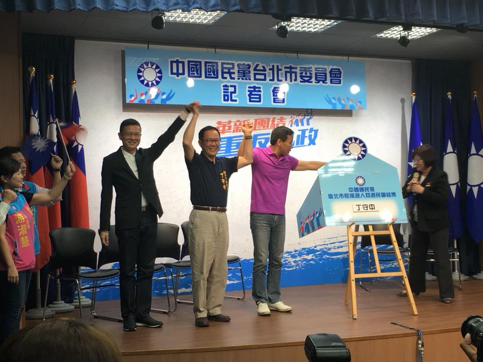 孫大千之所以參加前年的台北市長黨內初選，是想試試近年所學能力有多大效益。（翻攝臉書）