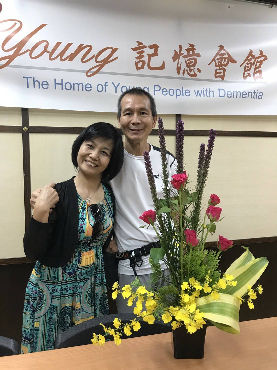 記憶會館像是一間教室,患者家屬們彼此是同學,也是老師。(劉鳳蓮提供)