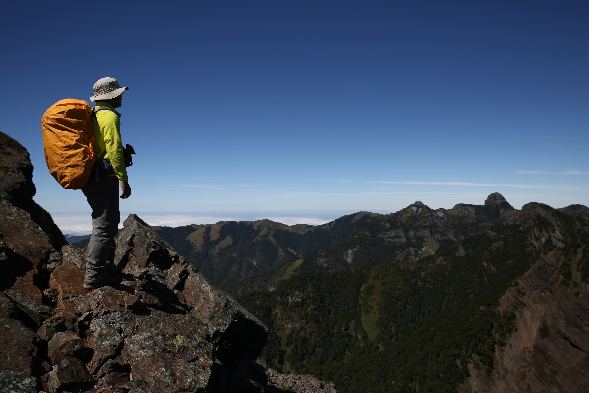 麥覺明曾入選台灣聖母峰遠征團隊，對他來說最珍貴的是學會「放下」。（大麥影像傳播工作室提供）