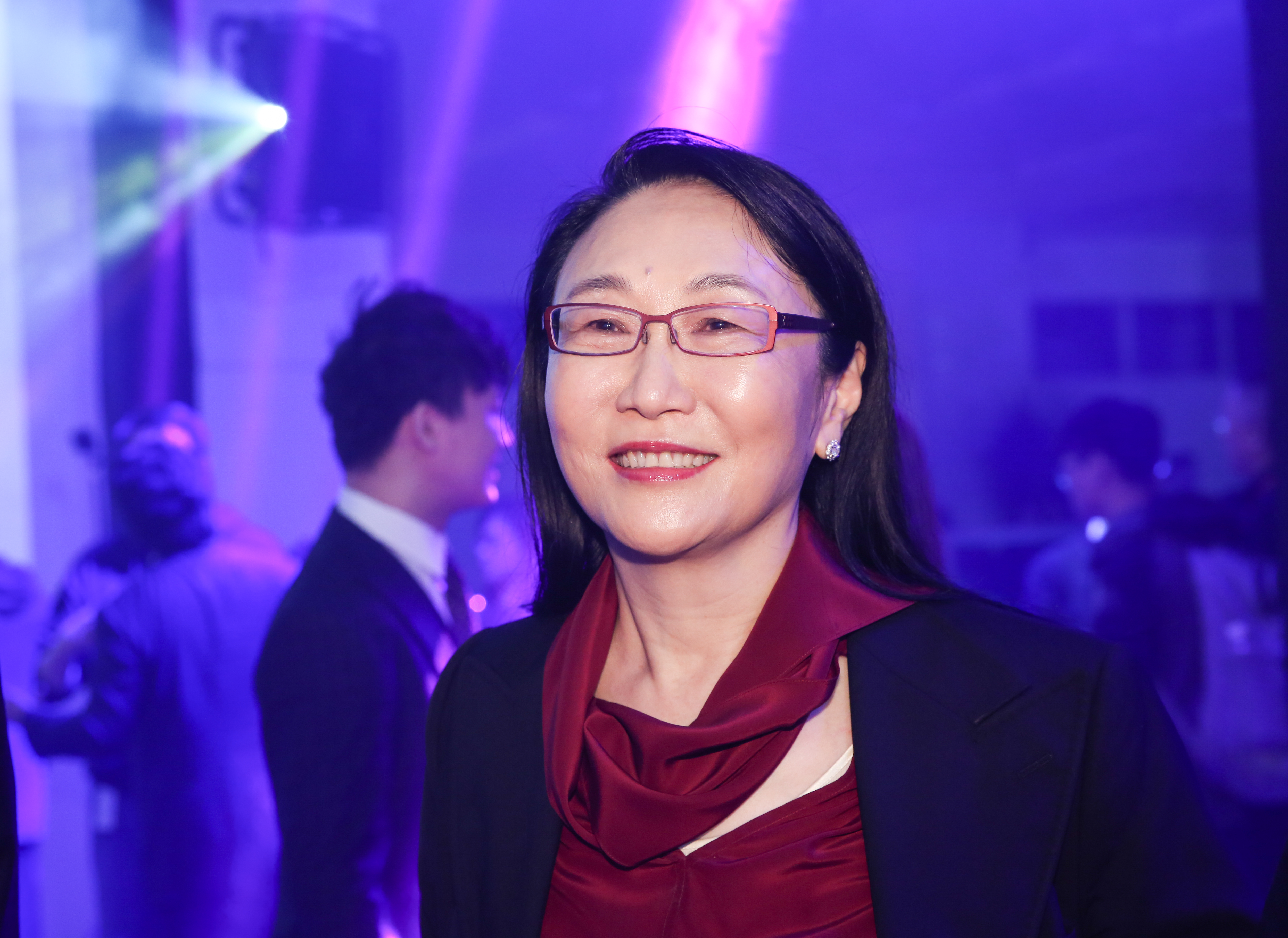 宏達電董事長王雪紅尾牙喊話「宏達電扶搖直上指日可待」。圖為王雪紅日前出席宏達電奇幻之夜。