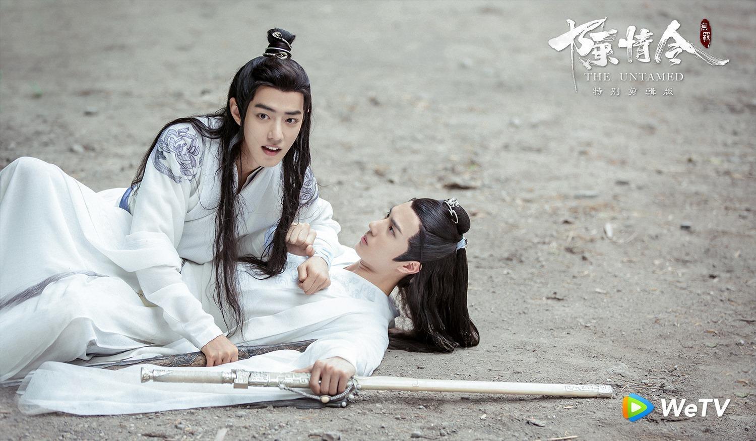 肖戰與王一博因《陳情令》爆紅。(翻攝WeTV Taiwan臉書)