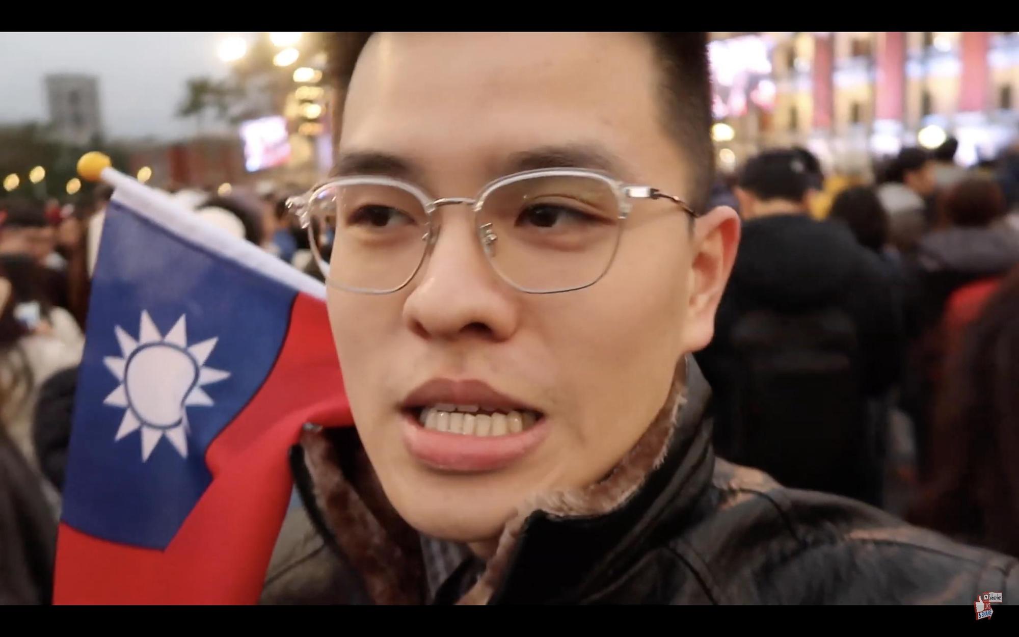 李興文兒子李堉睿又在Youtube上發佈爭議影片!恐違反選罷法最高可罰至500萬元。(翻攝李堉睿Youtube)