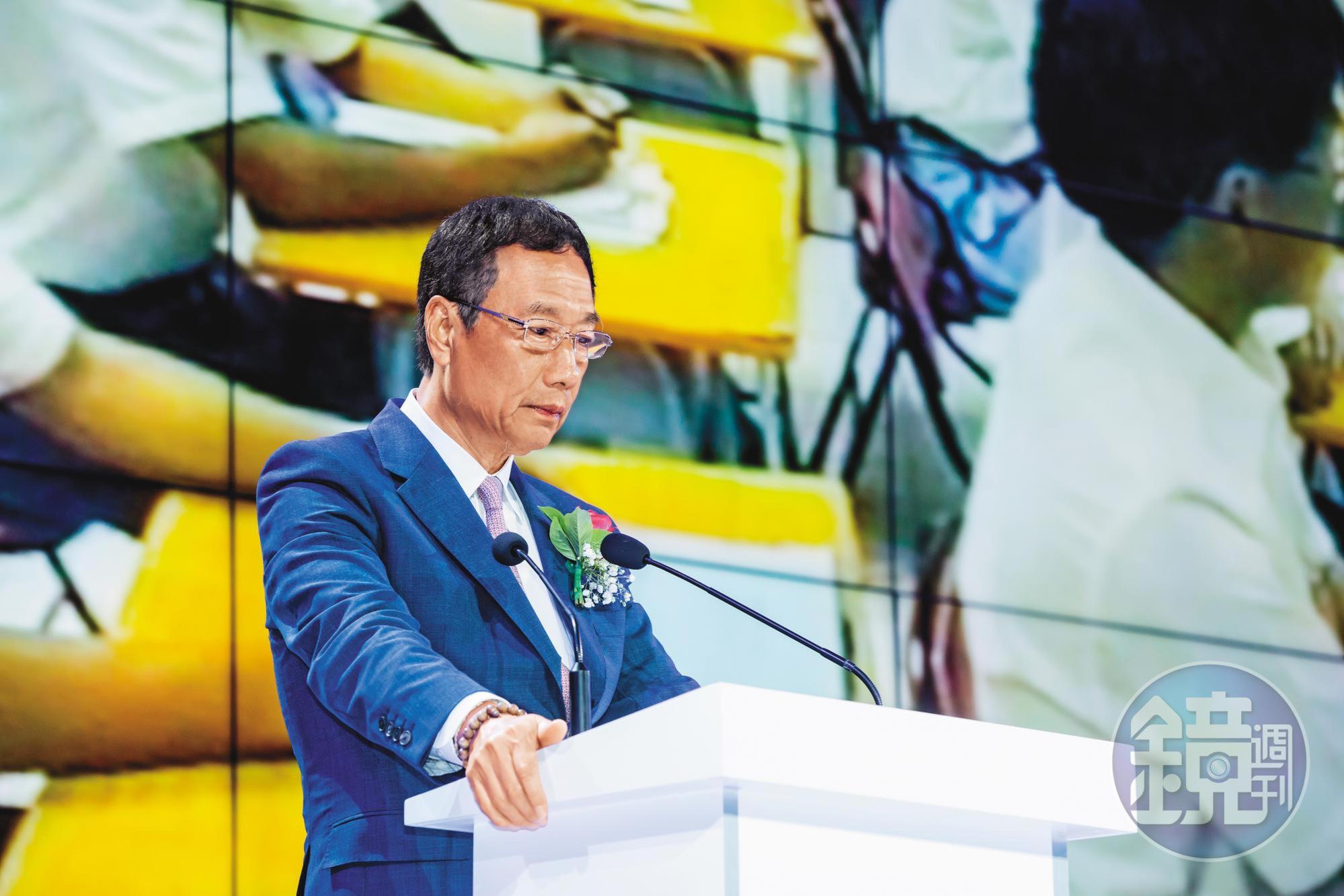 富士康成都科技園區是iPad的生產重鎮,集團創辦人郭台銘(圖)十分重視。
