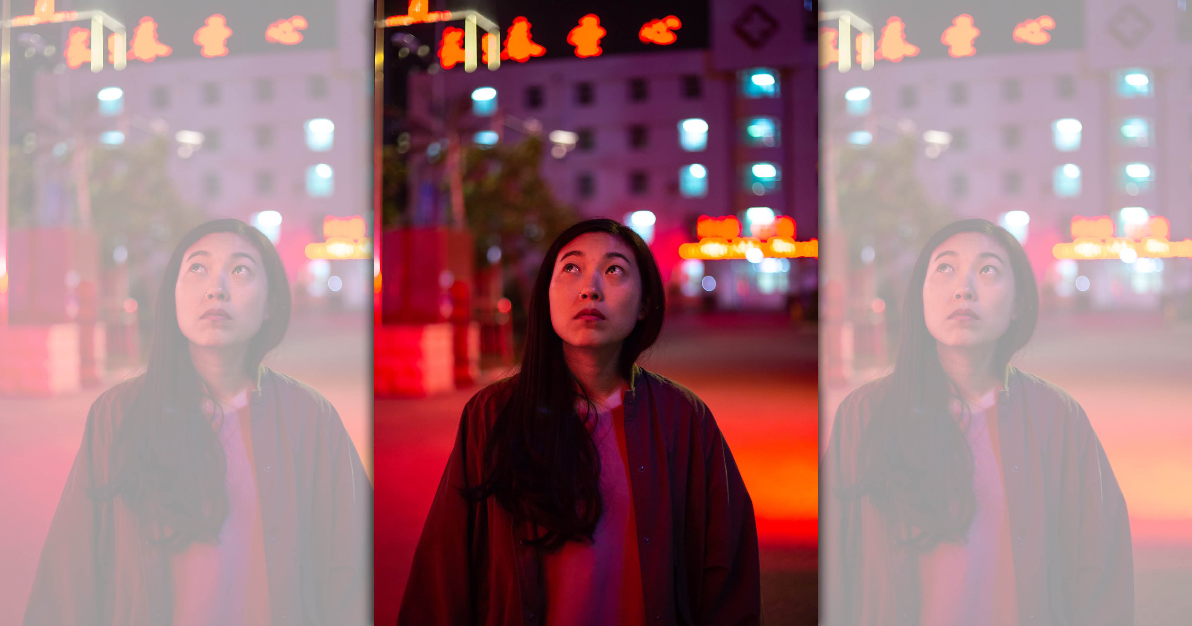 奧卡菲娜在《別告訴她》扮演回鄉探望奶奶的比莉，卻無法透露奶奶已經病危的真相。（車庫娛樂提供）