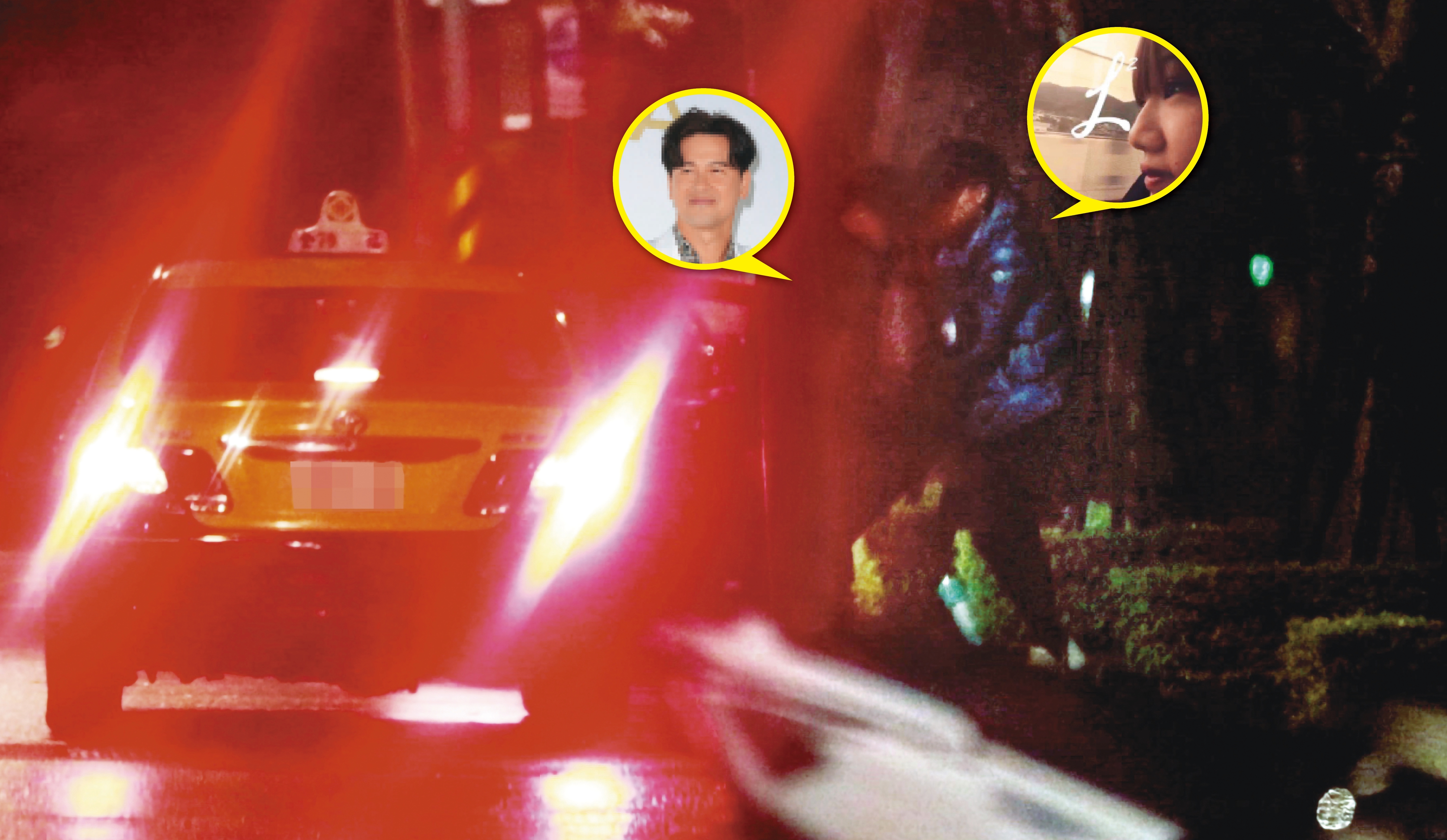 12/31 03：50 李聖傑接了女生後，最後一起回到南港住處。