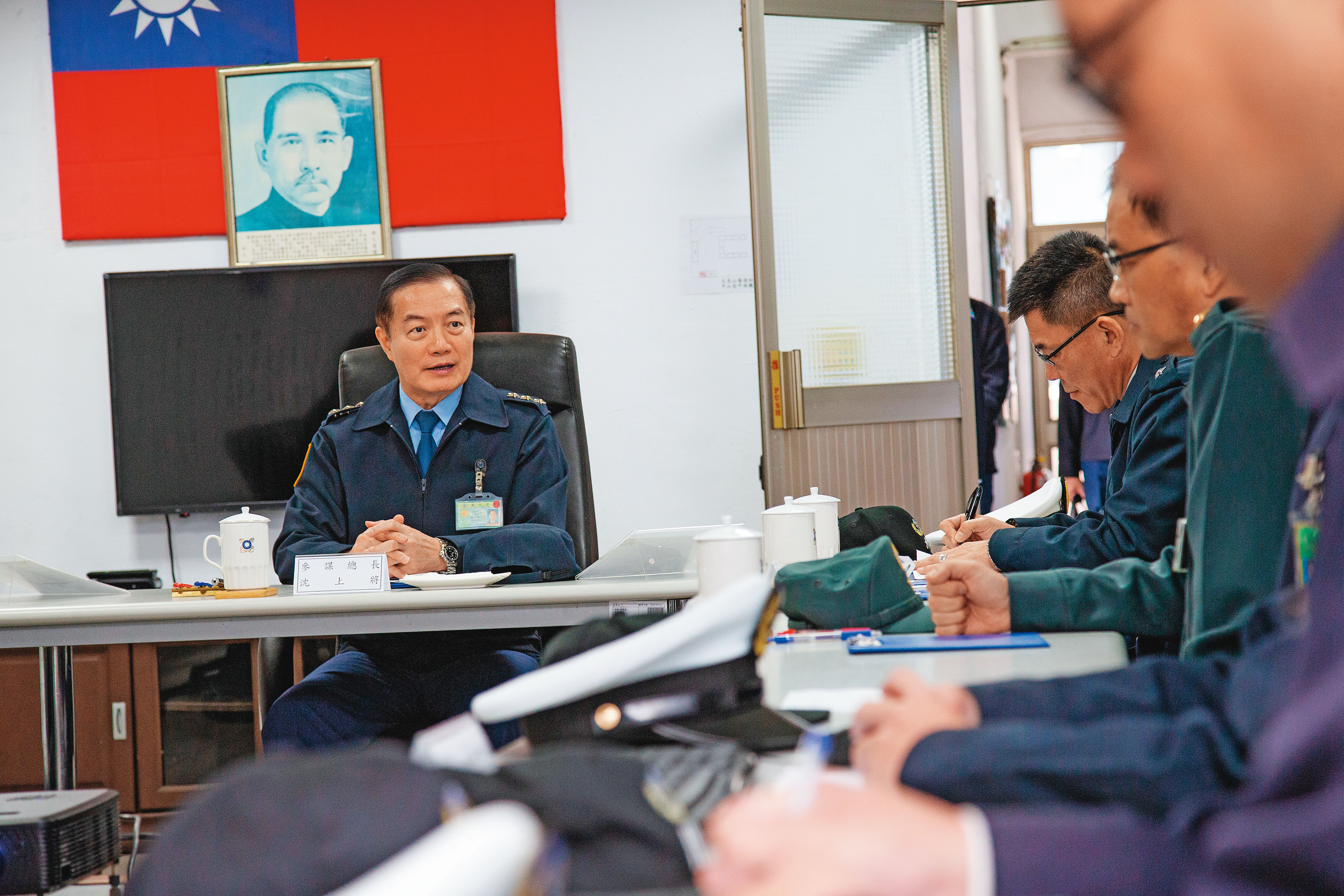 參謀總長沈一鳴是此次意外軍階官職最高的罹難者。(軍聞社)