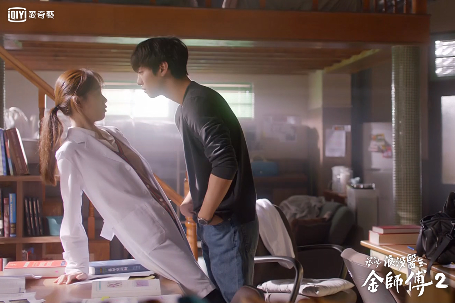 李聖經與安孝燮第一次合作便很有默契。（愛奇藝台灣站提供）