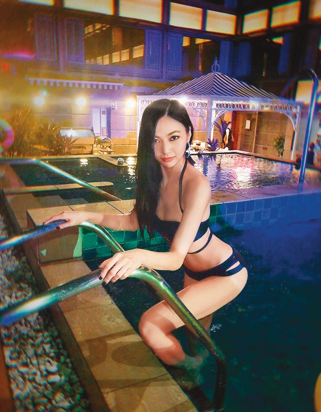 莉婭其實也頗愛展現自己的肉體,還被爆過整形疑雲。(讀者提供)