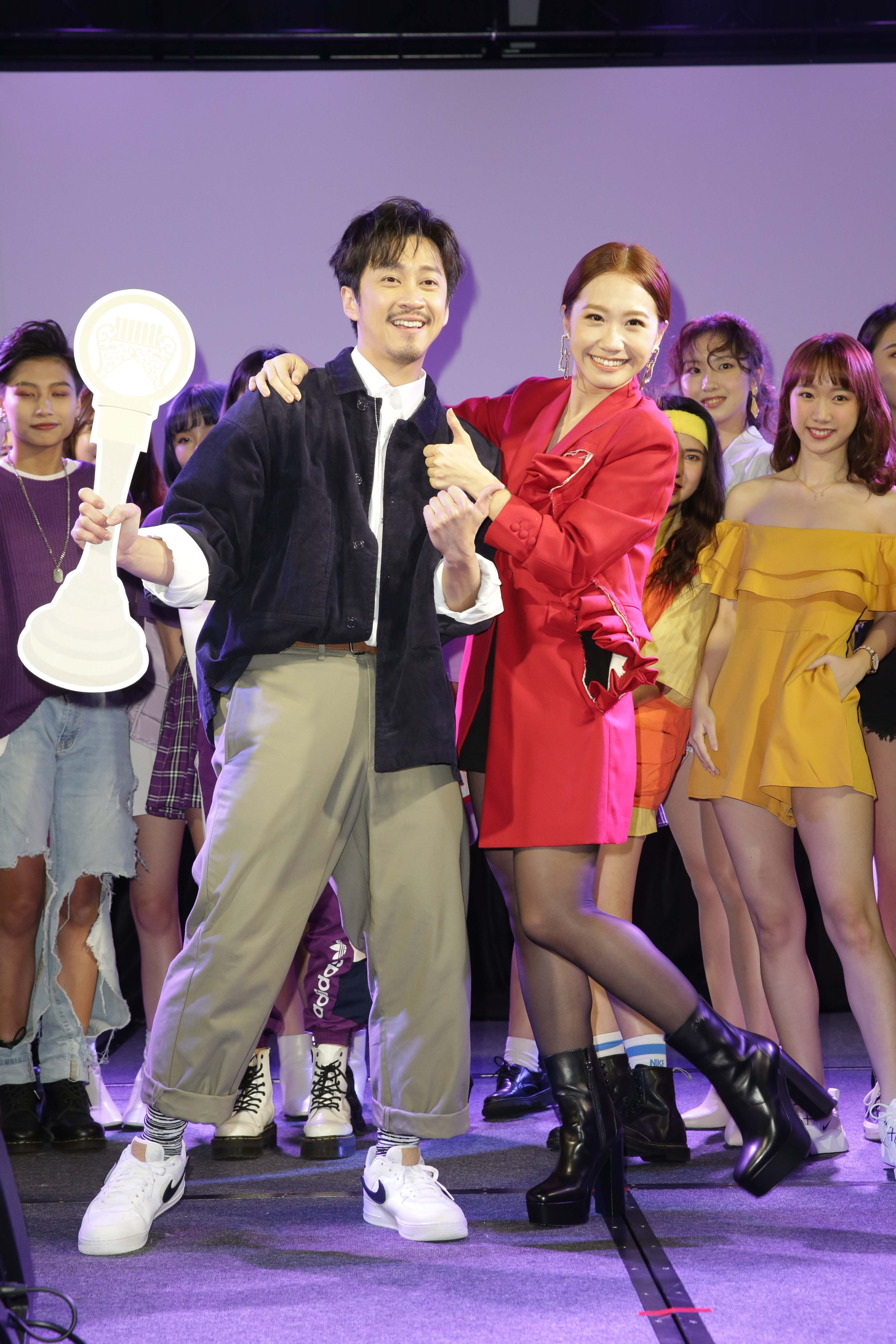《菱格世代Dancing Diamond 52》由陳漢典擔任助教，Lulu現身擔任特別來賓。