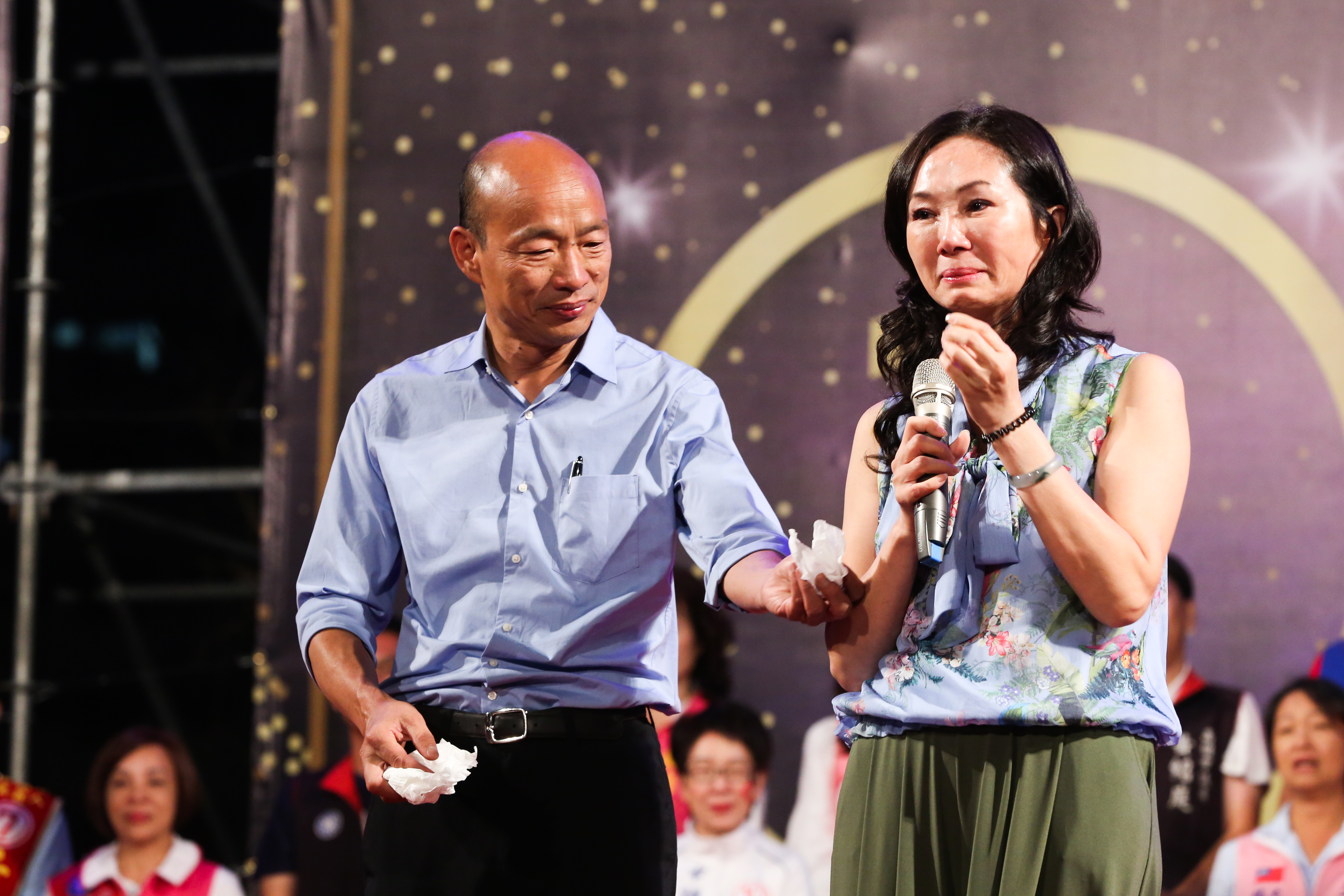 王小姐風波延燒多時，李佳芬昨日替韓國瑜澄清「沒這回事」。